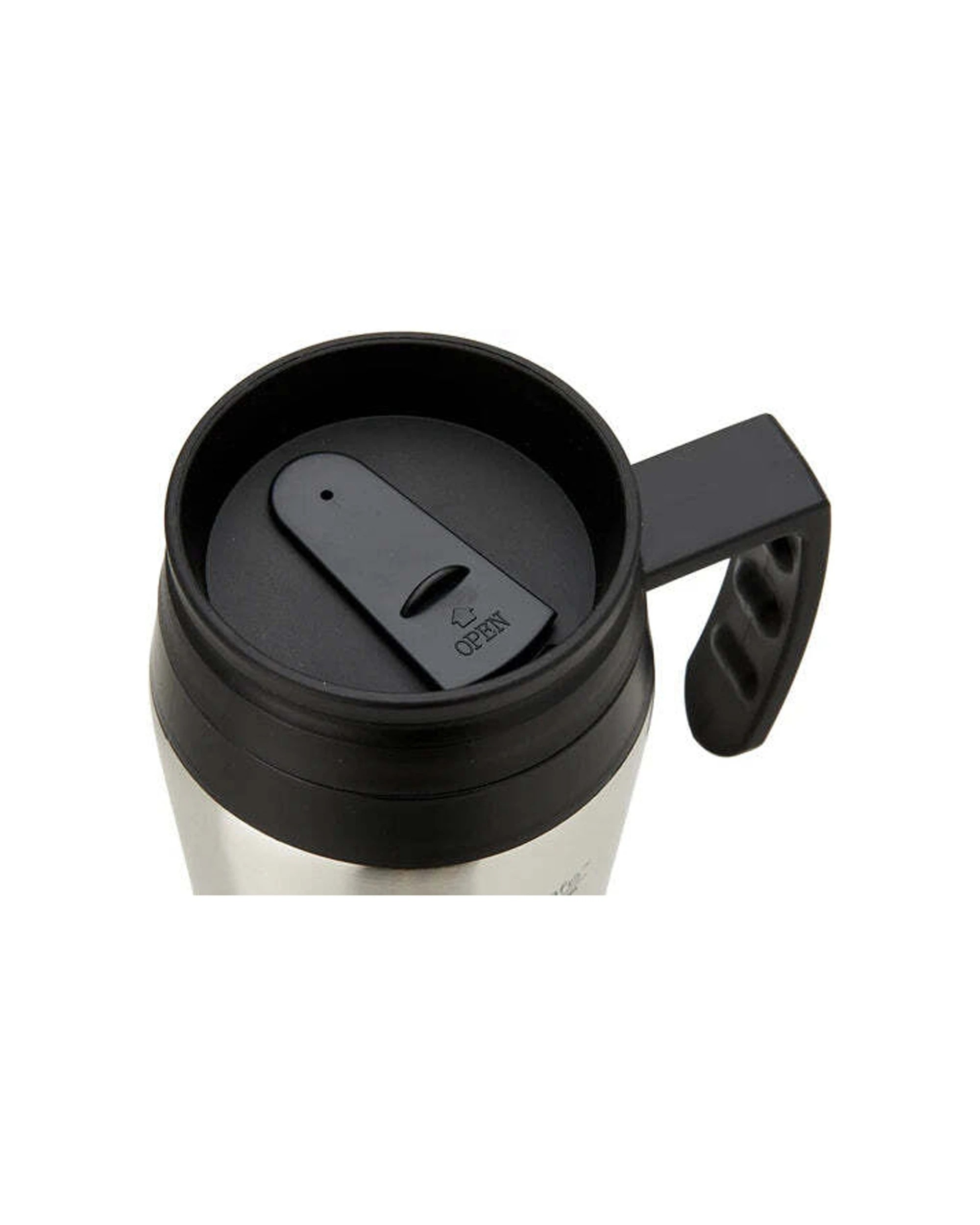 3 Thermos Thermocafe Double Wall Insulated Travel Mug 400ml Vacuum Flask - Blue, 3 of 3