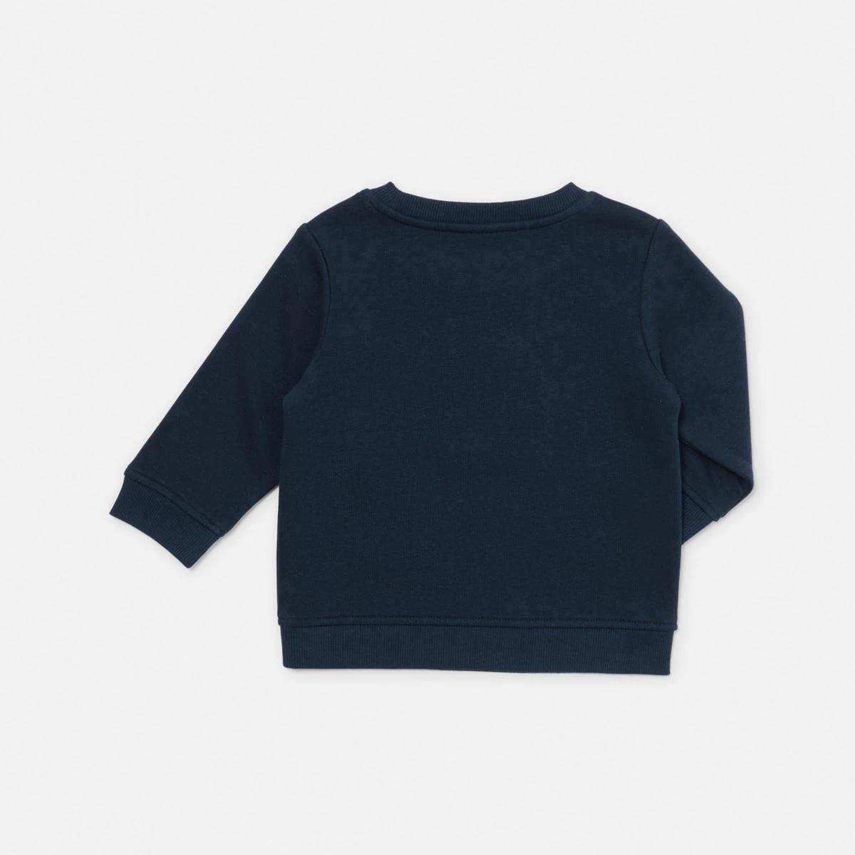 2 Everyday Sweatshirt Dress Navy, 2 of 3