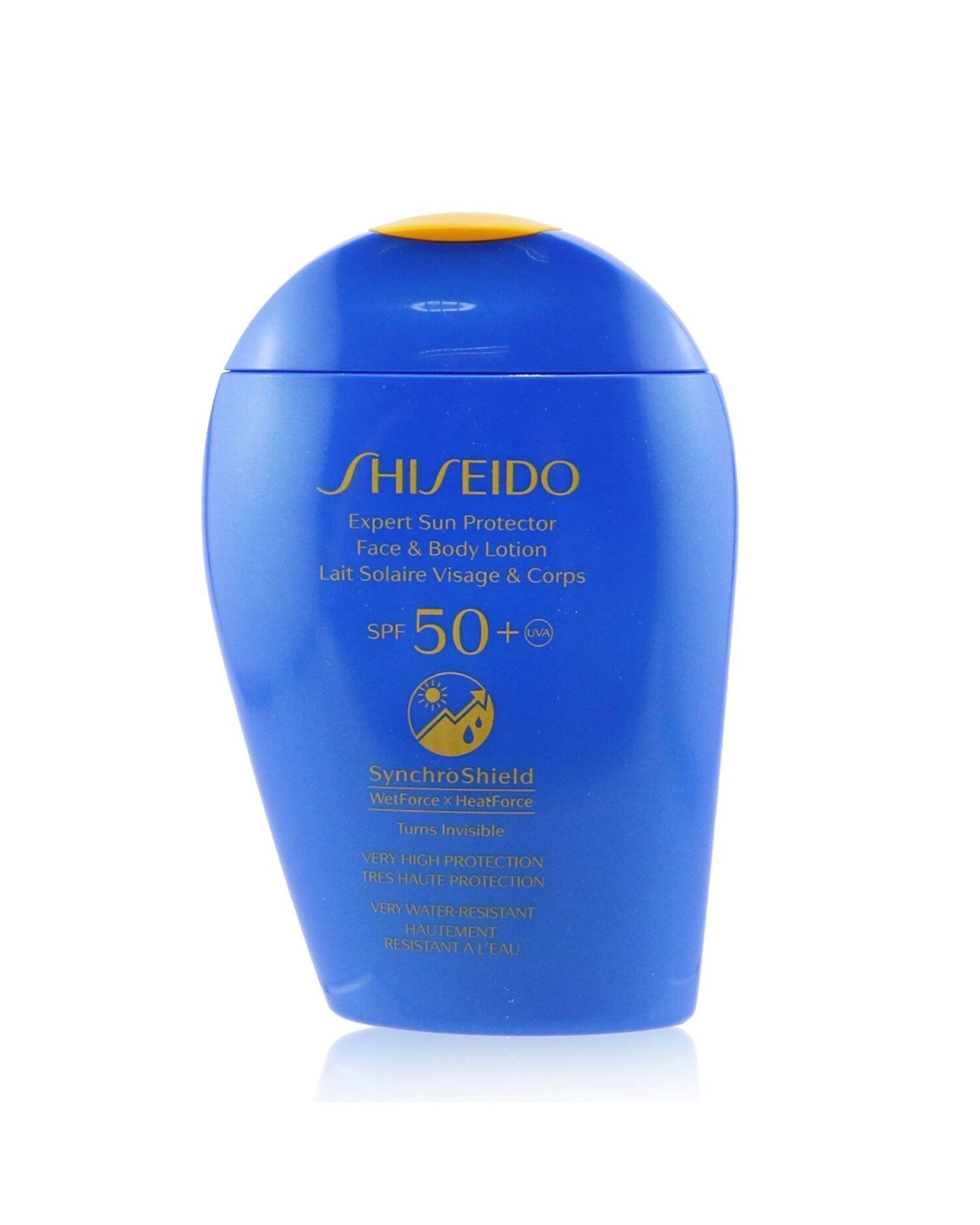 2 Shiseido Expert Sun Protector SPF50+ Face & Body Lotion 150ml/5.07oz, 2 of 3