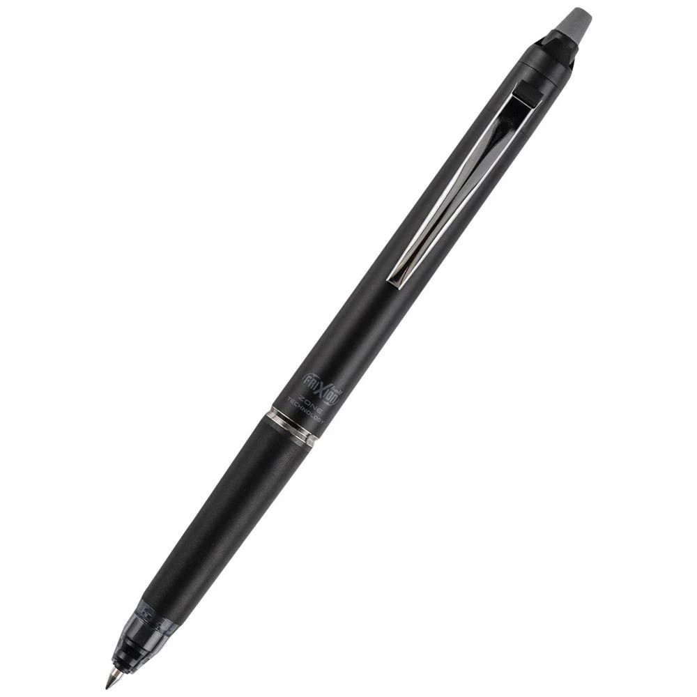 1 PILOT FriXion Zone Erasable Gel Pen 0.5mm Black Barrel, 1 of 7