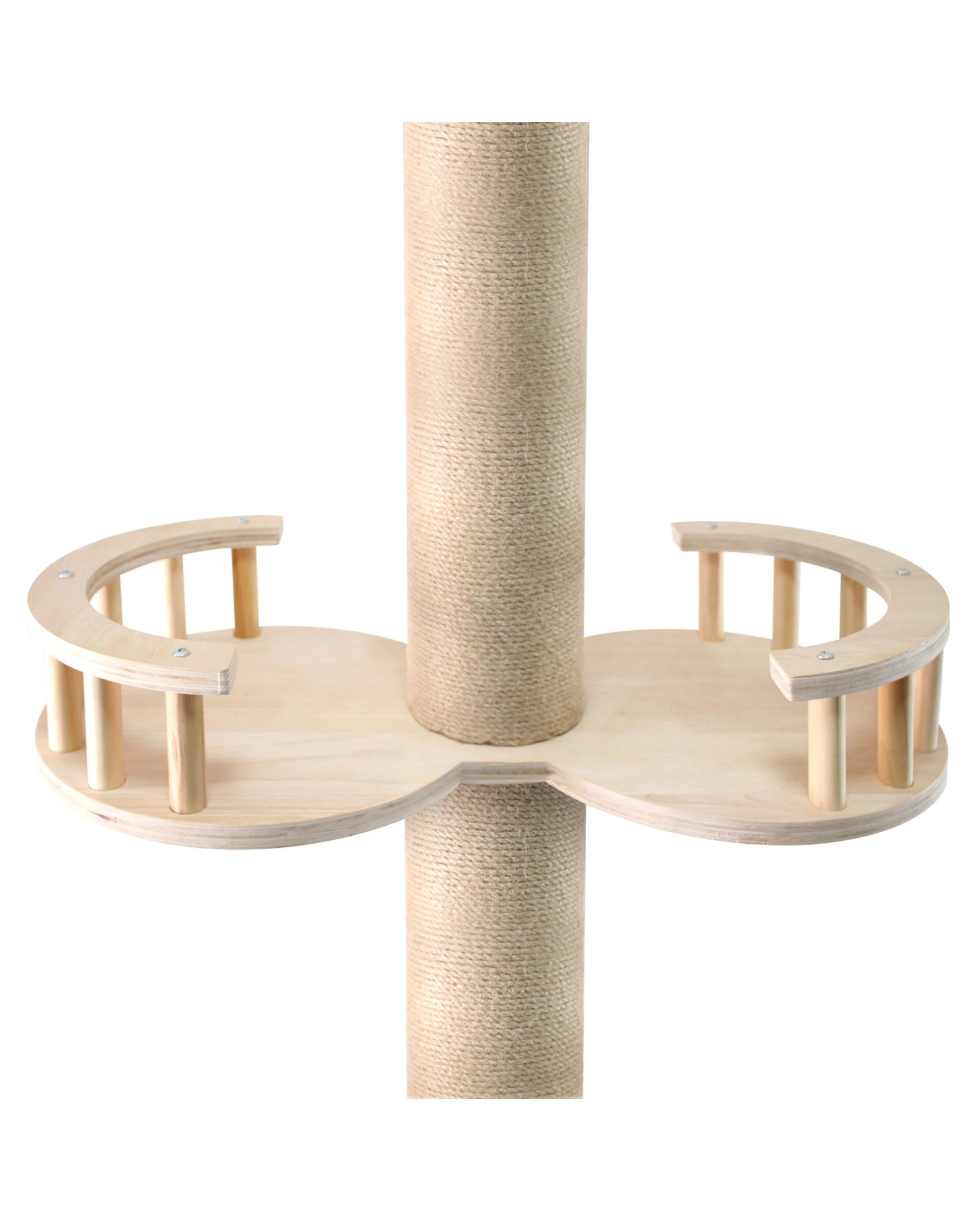 4 Advwin Cat Tree Floor To Ceiling Scratching Post Cat Tower 230cm-245cm, 4 of 7