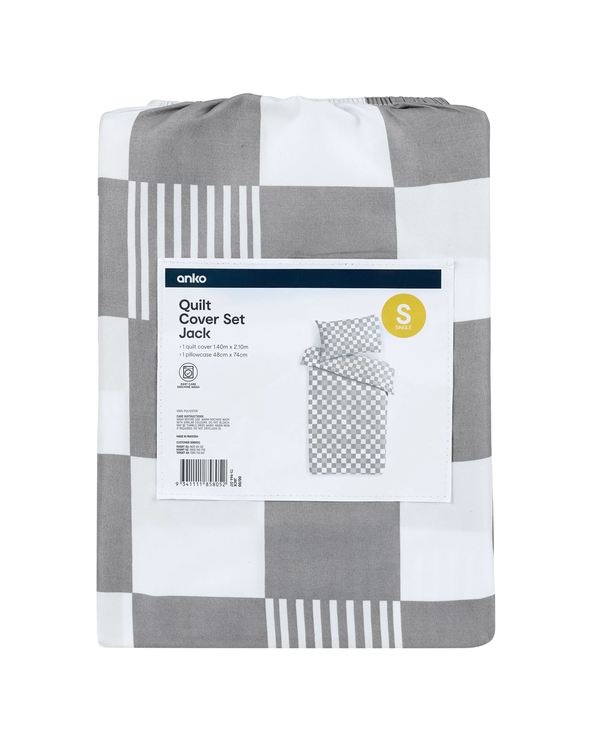 7 Jack Quilt Cover Set - Single Bed, 7 of 7