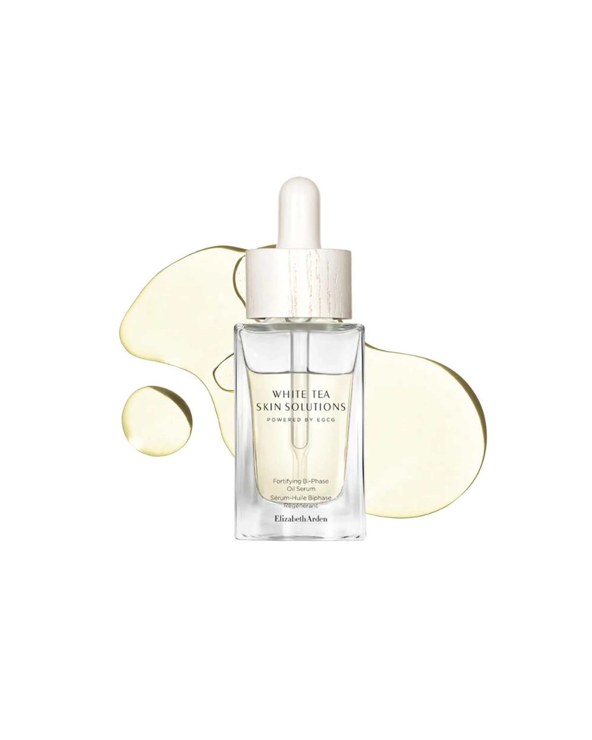 2 Elizabeth Arden White Tea Skin Solutions Fortifying Bi-Phase Oil Serum 30mL, 2 of 2