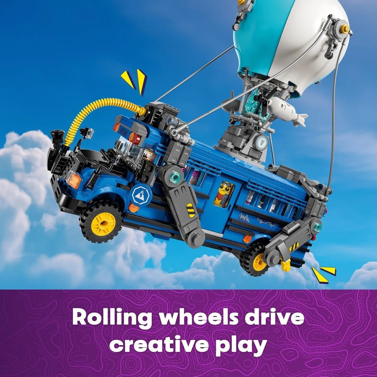 6 LEGO Fortnite Battle Bus 77073, 6 of 10