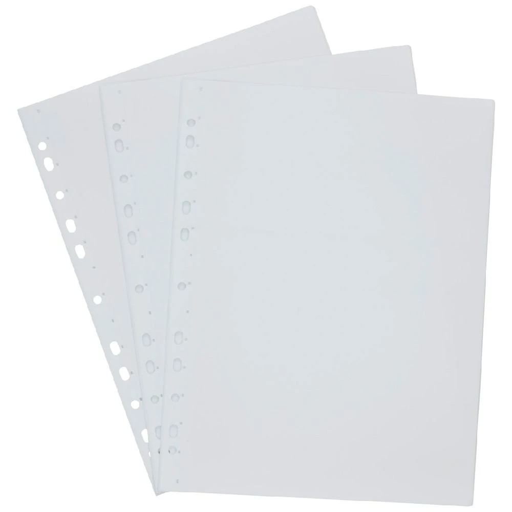 3 J.Burrows Binder Display Book A4 Clear 3 Pack, 3 of 3