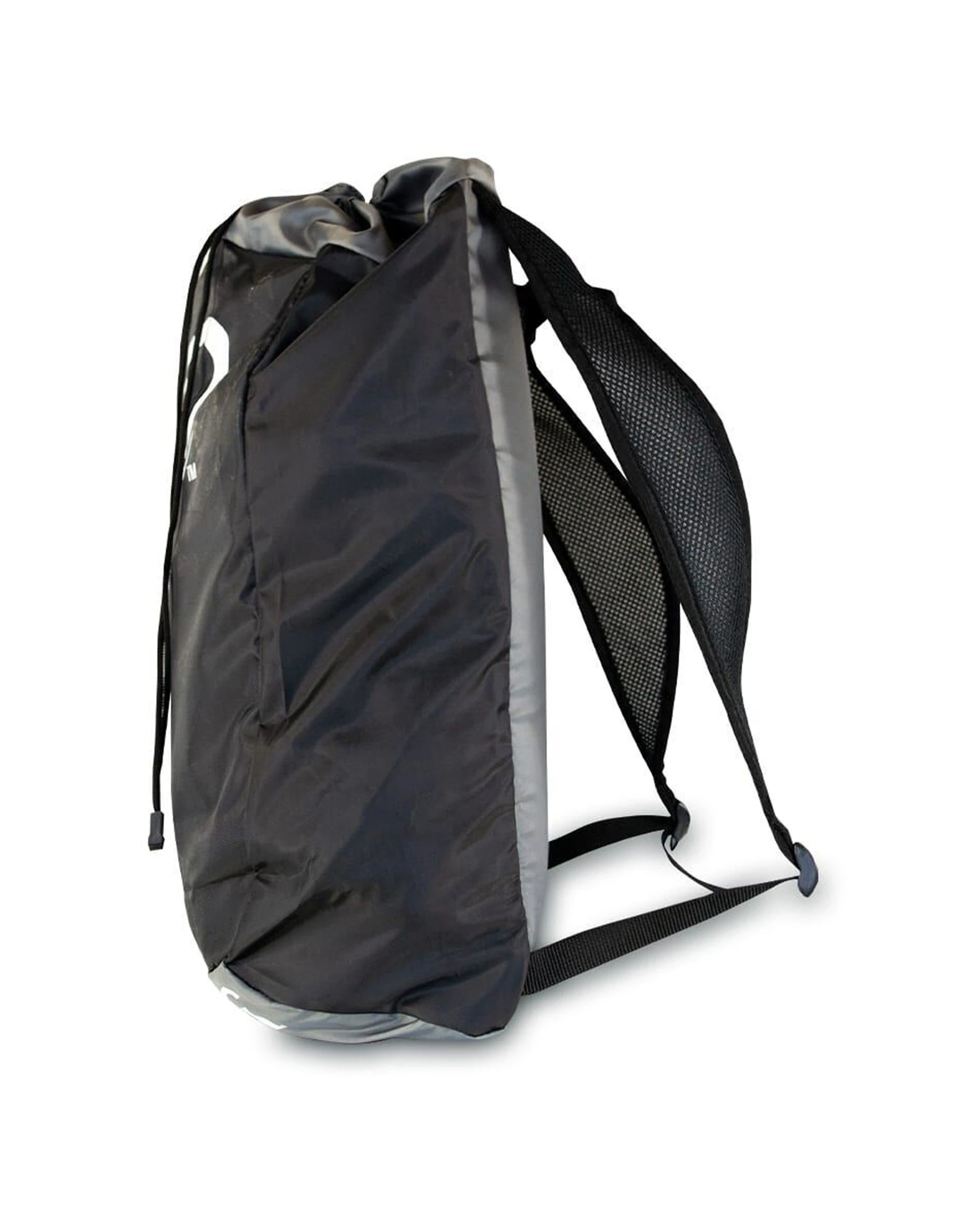 3 Spalding Adult Sackpack Sport Backpack 2 Pack Water Resistant Drawstring - Black, 3 of 4