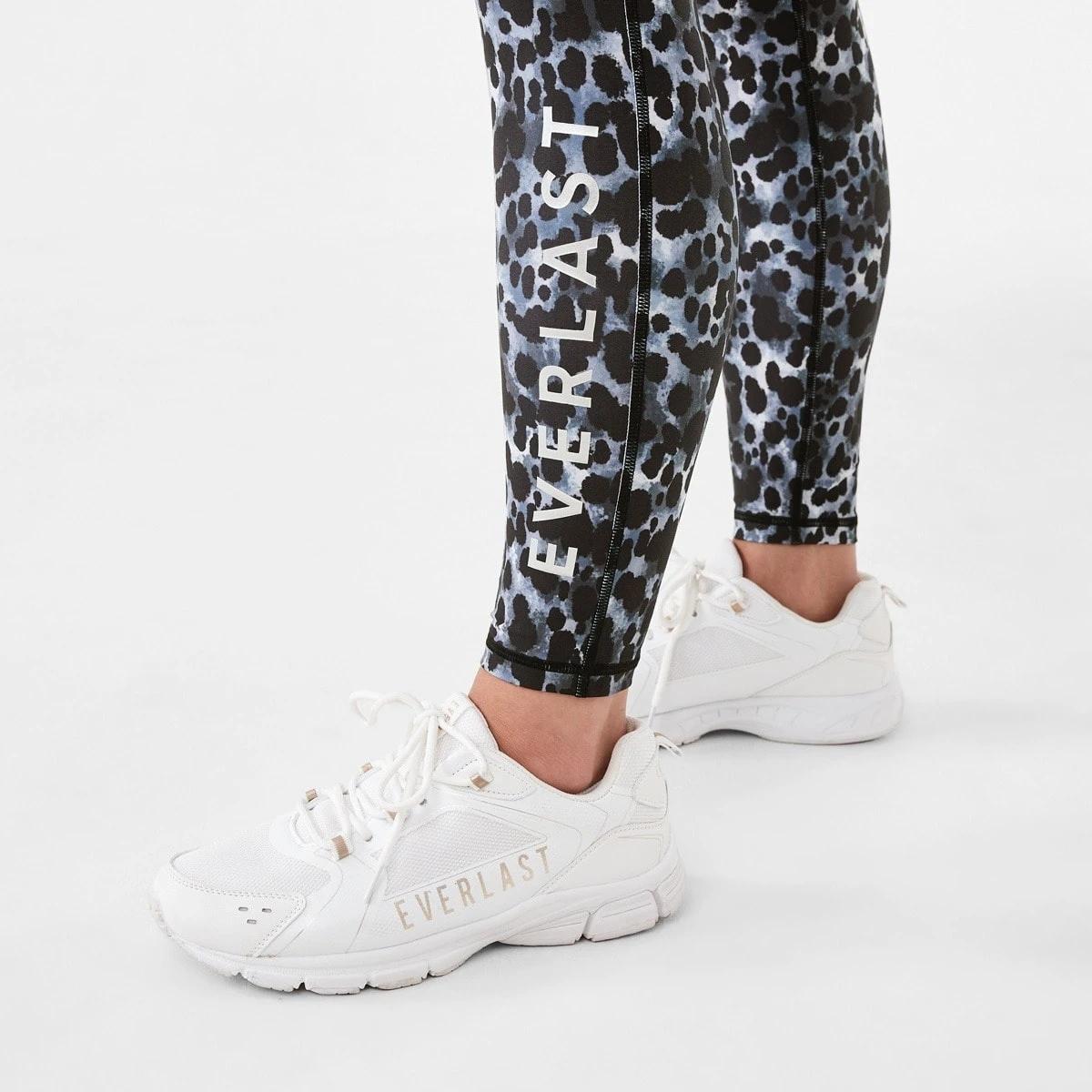 6 Everlast Womens Printed Full Length Leggings Abstrc Anm, 6 of 7
