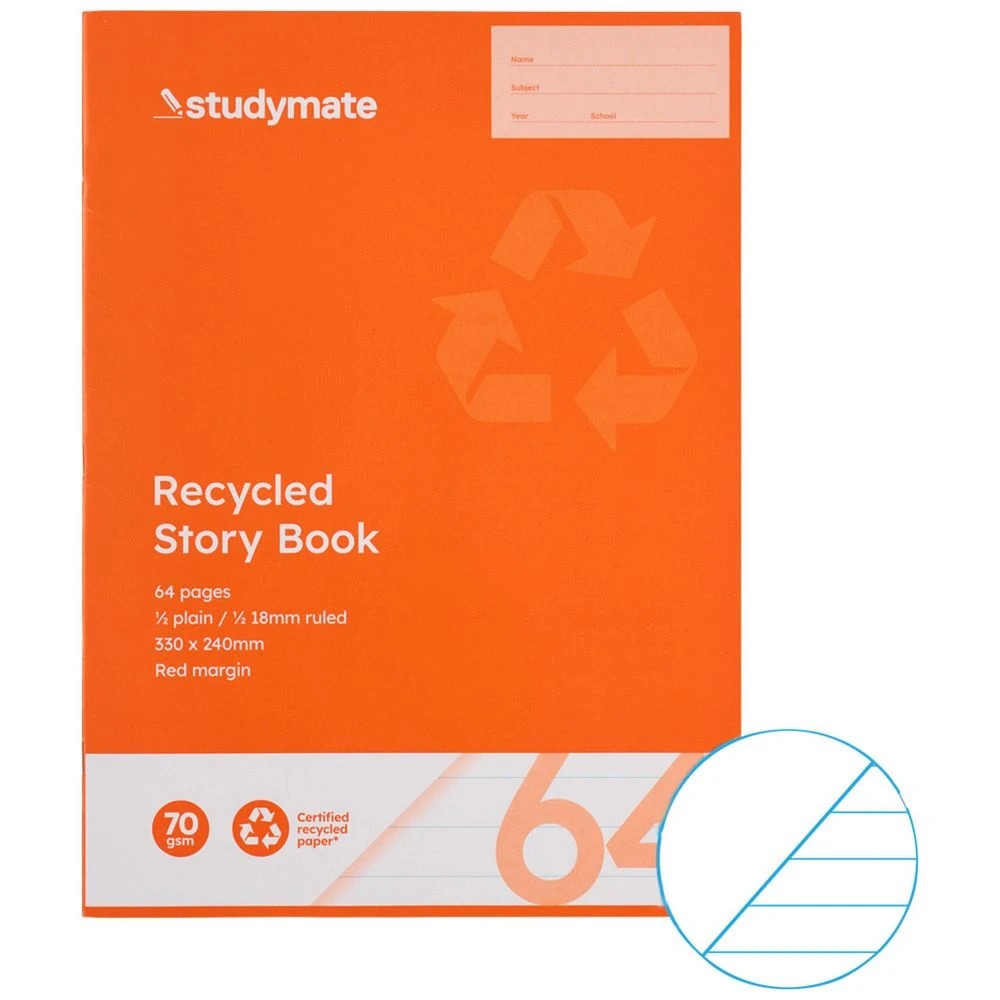 1 Studymate 330x240 Premium Writer Story Book 18mm 64 Page, 1 of 2