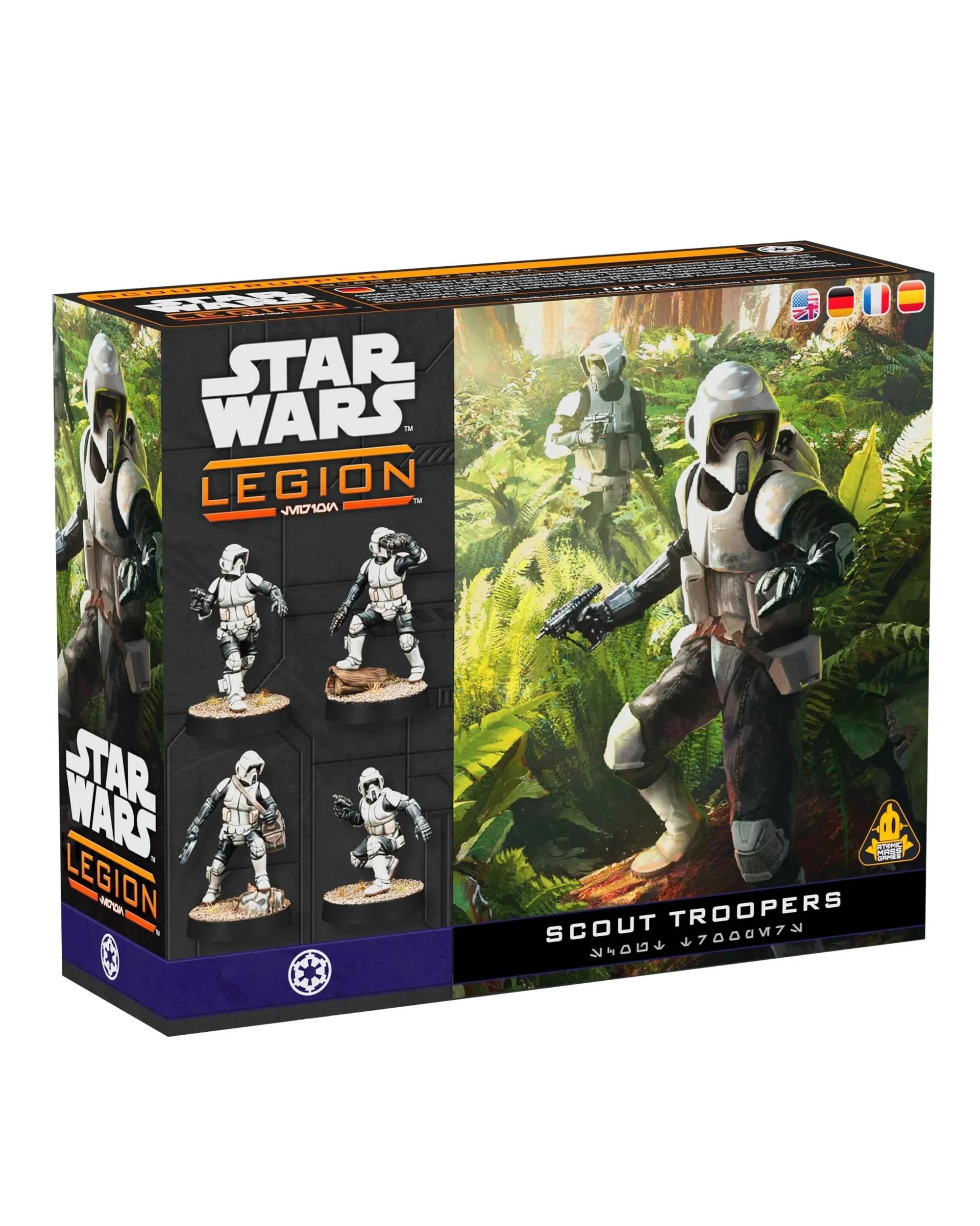 1 Star Wars: Legion Scout Troopers New Edition Unit Expansion, 1 of 4