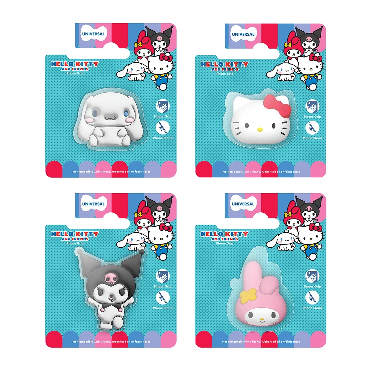 1 Hello Kitty and Friends Phone Grip - Assorted
