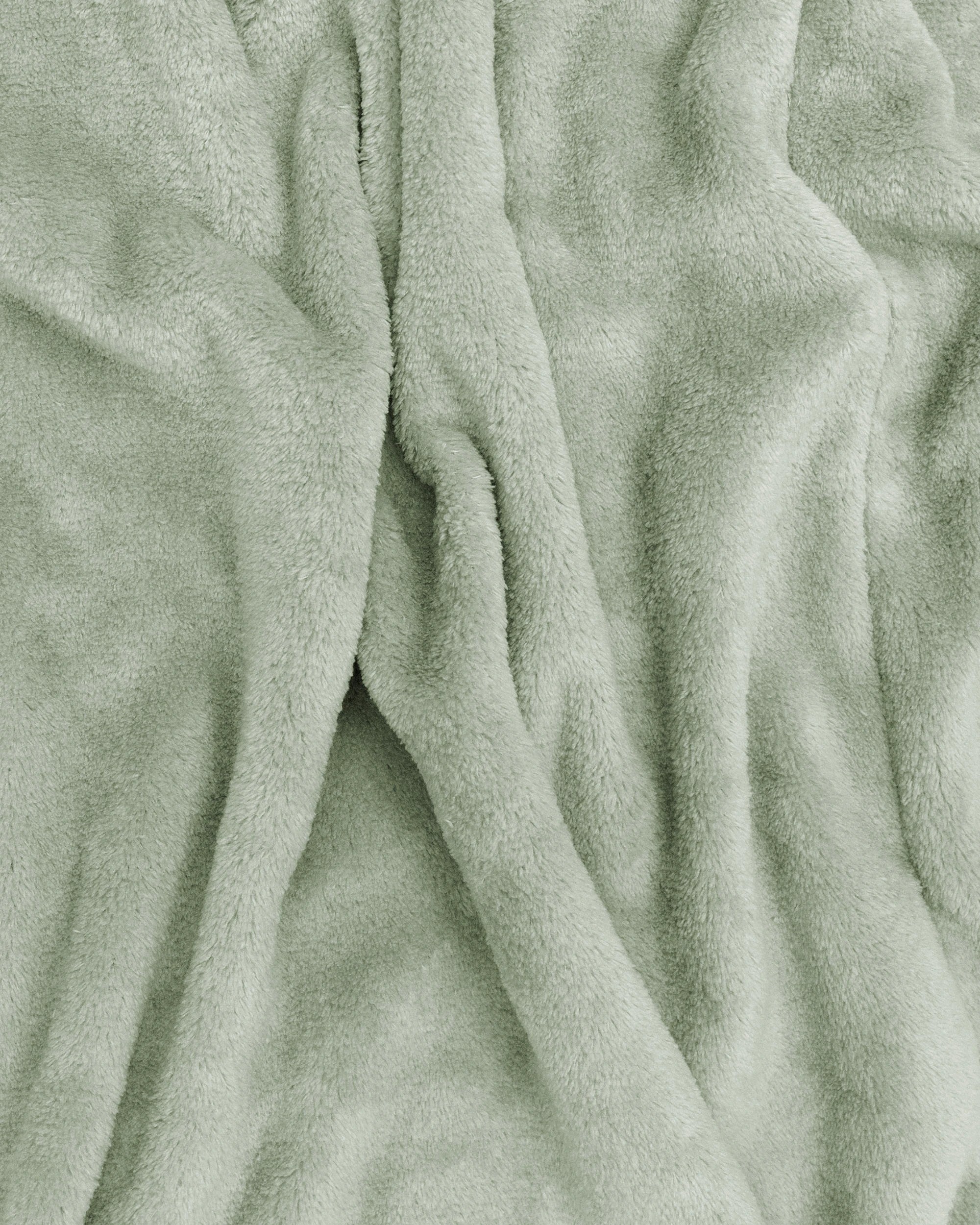 5 Bambury Soft Microplush Coral Fleece Bathrobe Dressing Gown Size Medium/Large Sage - Green, 5 of 5