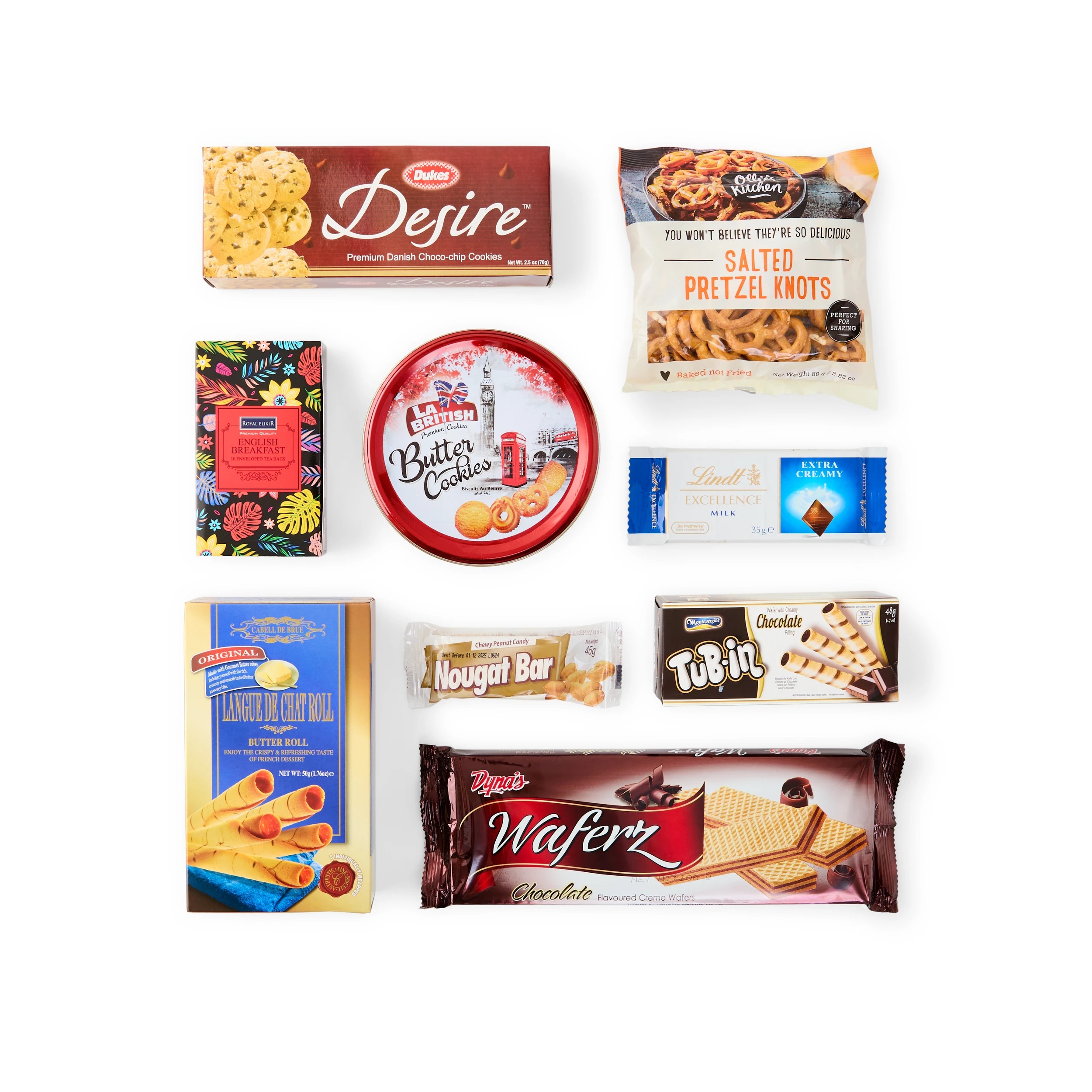 3 Medium Handle Basket Hamper, 3 of 6