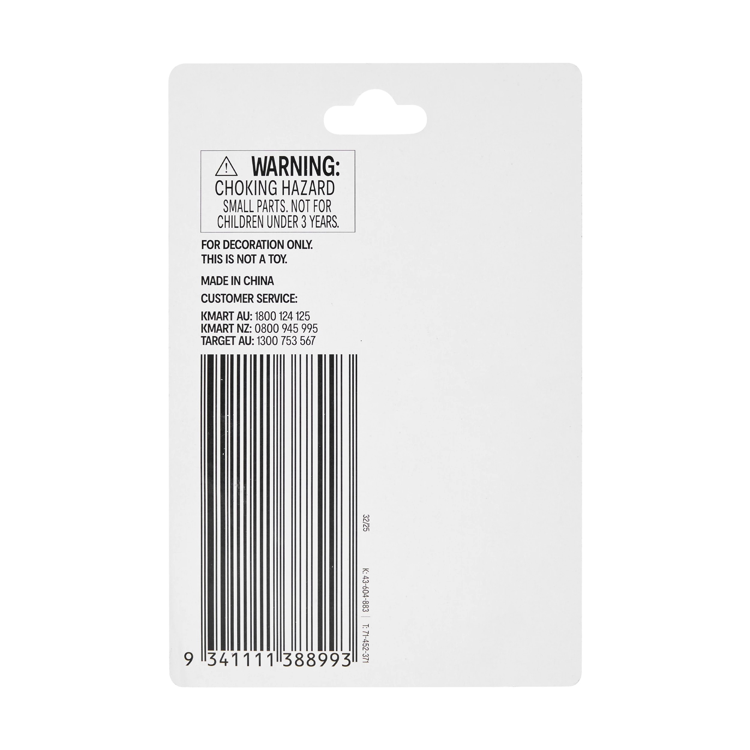 3 Christmas Craft DIY Ornaments - Ceramic Star 3 Pack, 3 of 3