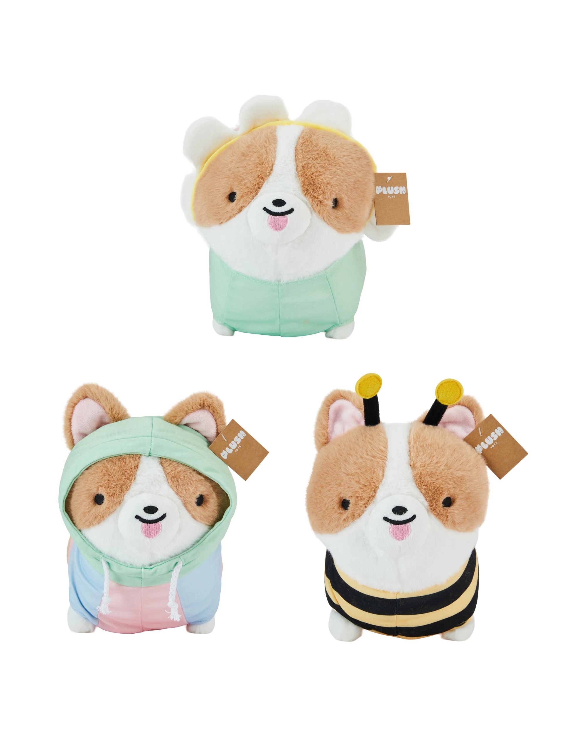 3 Corgi Plush Toy - Assorted, 3 of 3