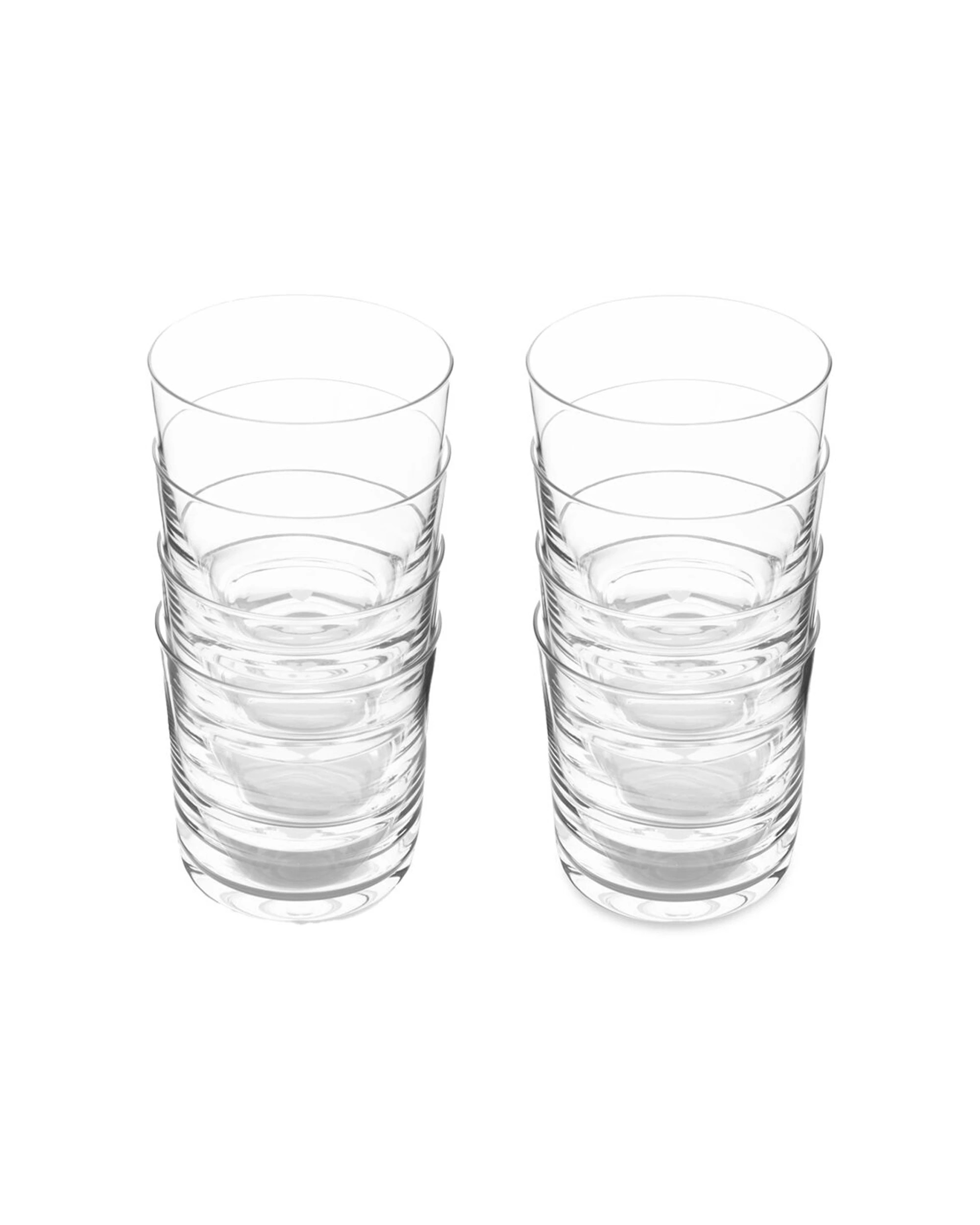 1 Jamie Oliver 8pc Big Love Timeless Top Tumbler Glass Set 320ml - Clear, 1 of 8