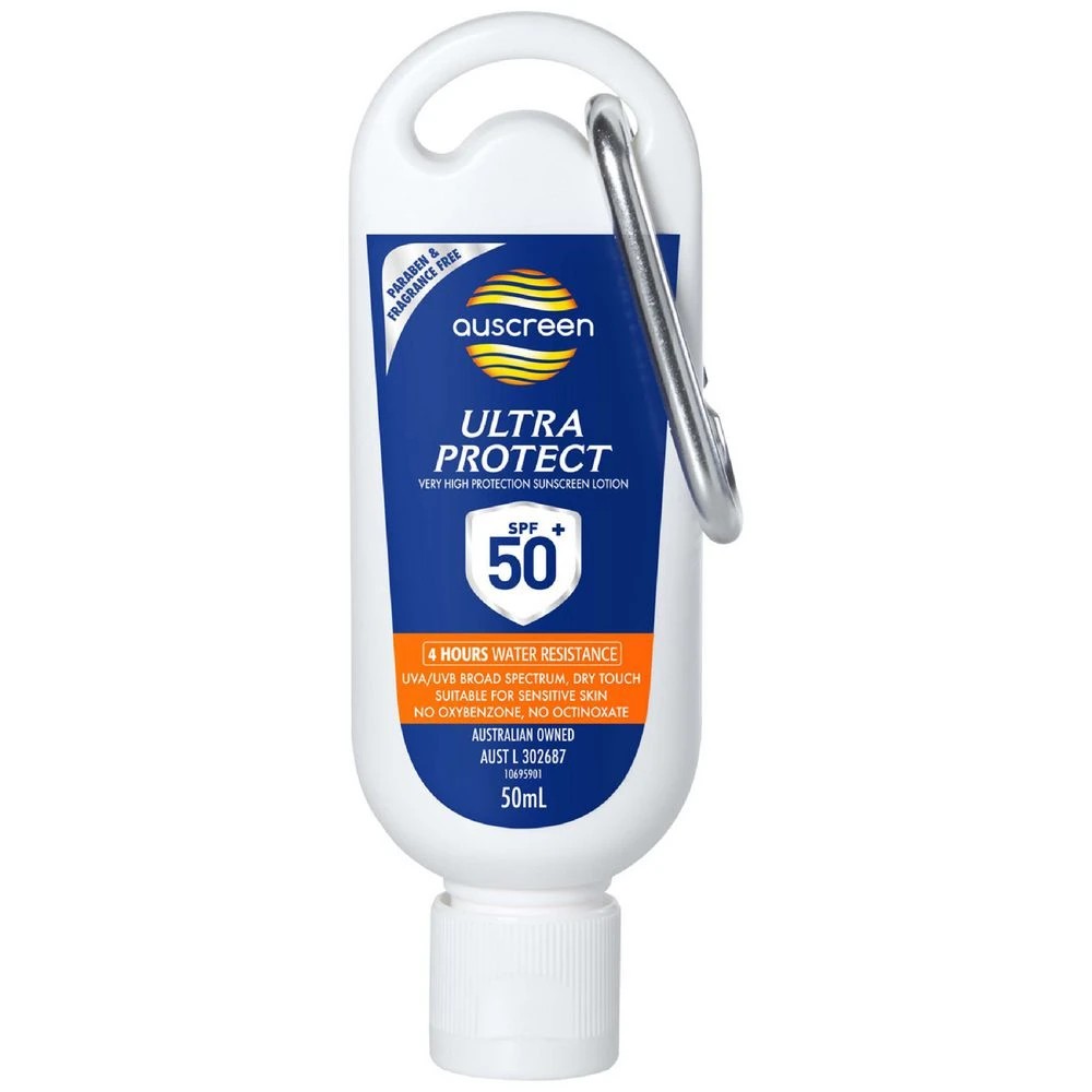 1 Auscreen Ultra Protect SPF50+ Sunscreen 50mL, 1 of 2