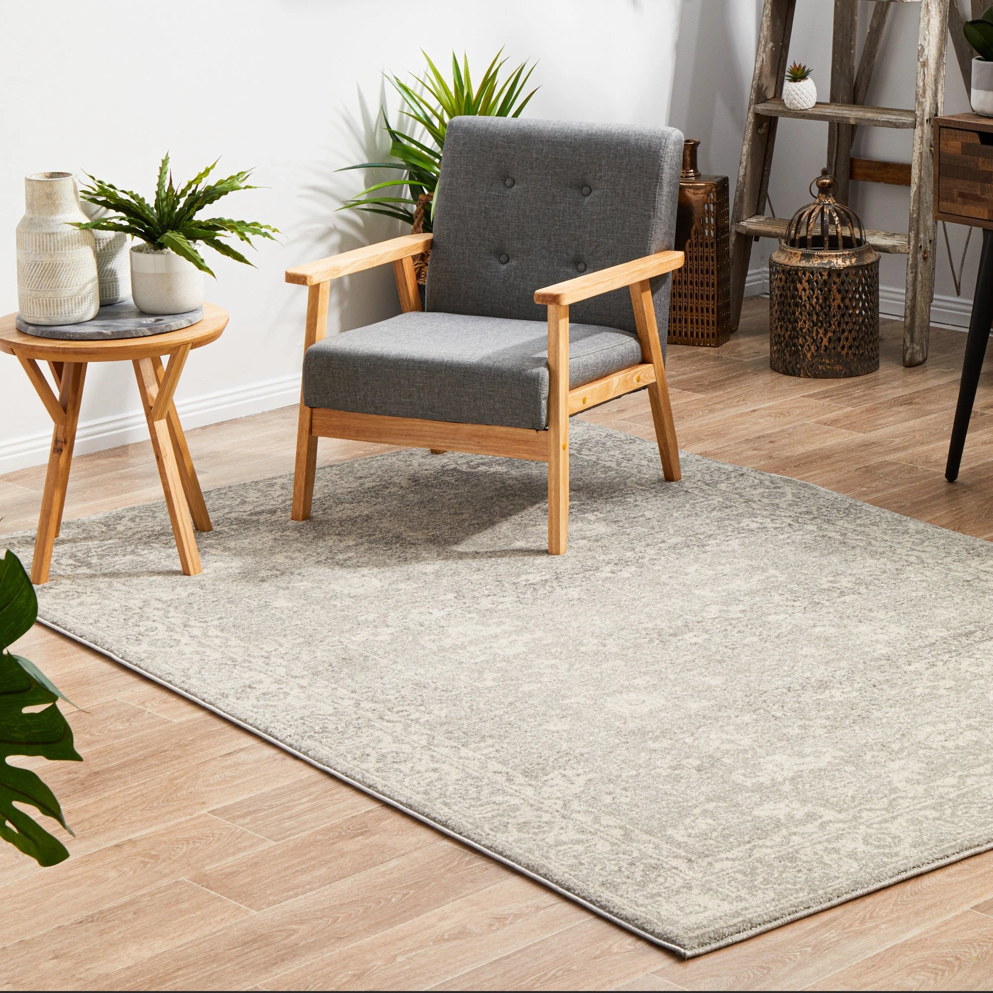 3 Common Ground Rugs Encore 252 330x240cm - Extra Large Floor Rug - Silver, 3 of 8