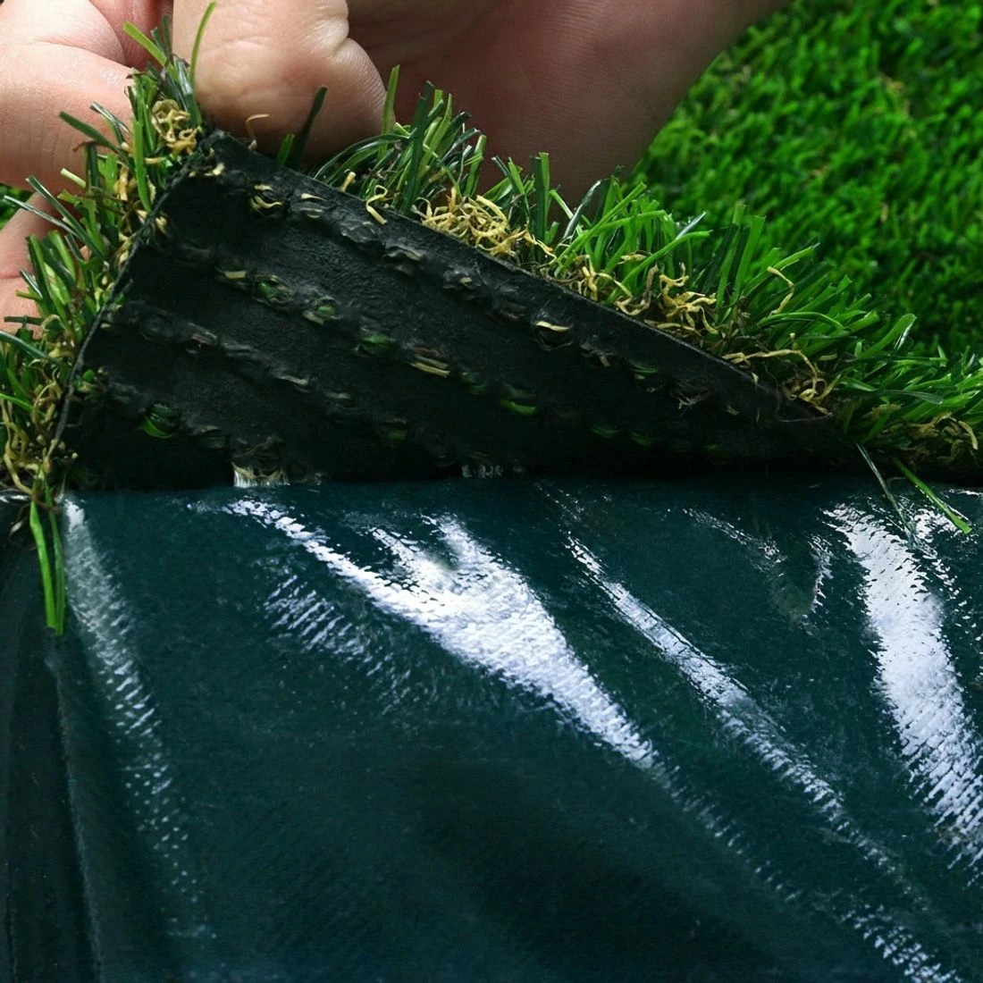 6 Prime Turf Artificial Grass 15cmx20m Synthetic Self Adhesive Turf Joining Tape Weed Mat - Green, 6 of 9