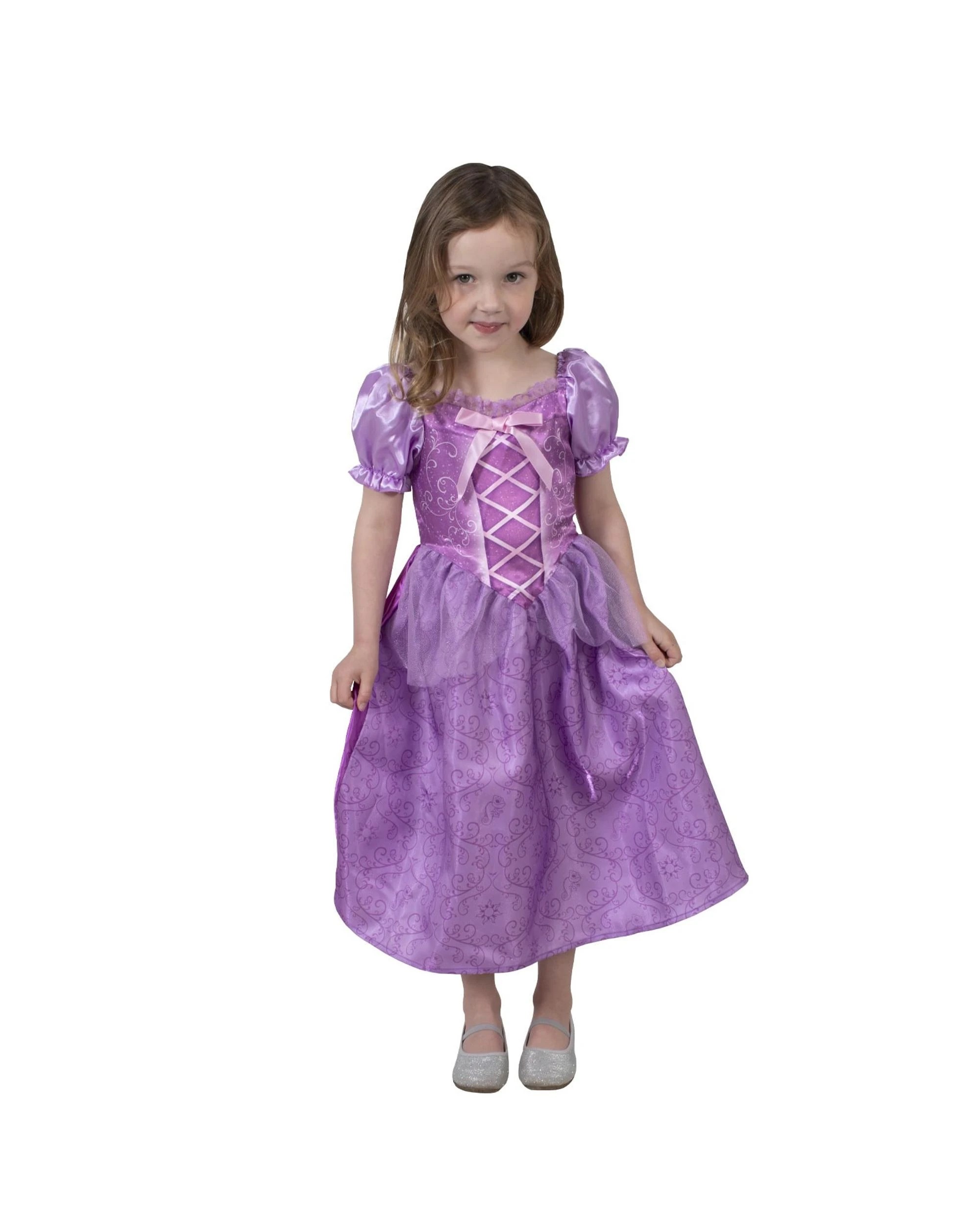 3 Disney Princess Rapunzel Filagree Child Costume 4-6 Years, 3 of 4