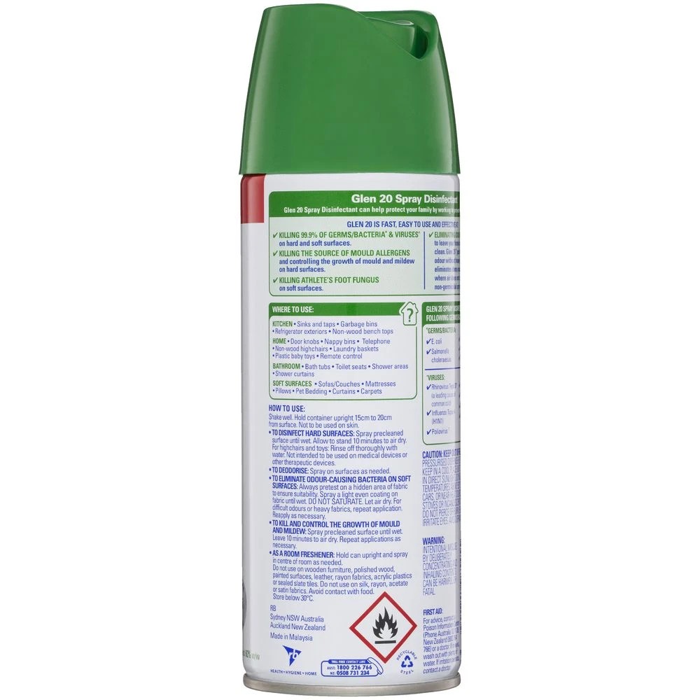 2 Glen 20 Disinfectant Spray 300g Country Scent, 2 of 3
