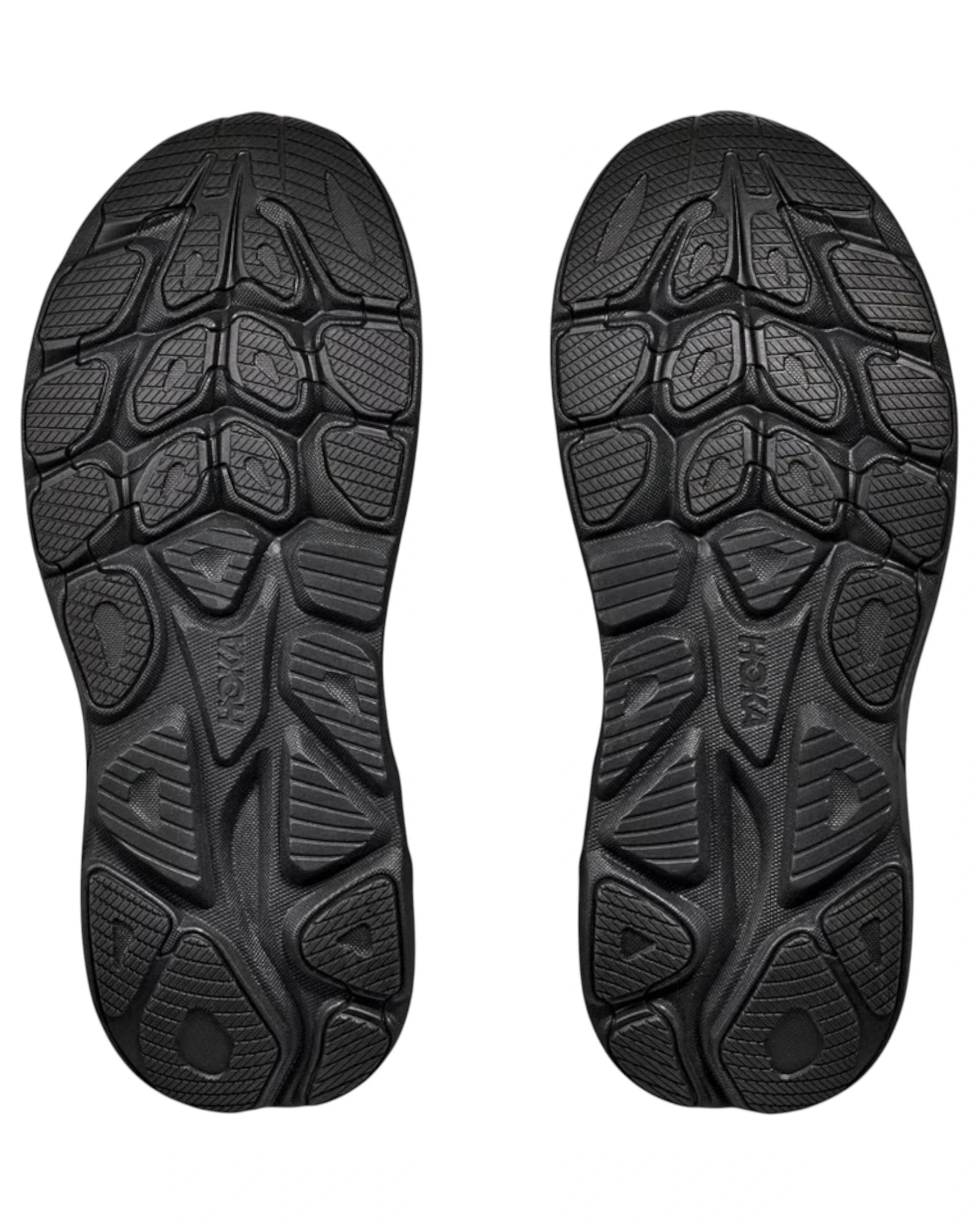 7 Hoka Mens Clifton 10 Athletic Running Shoes BLACK, 7 of 8