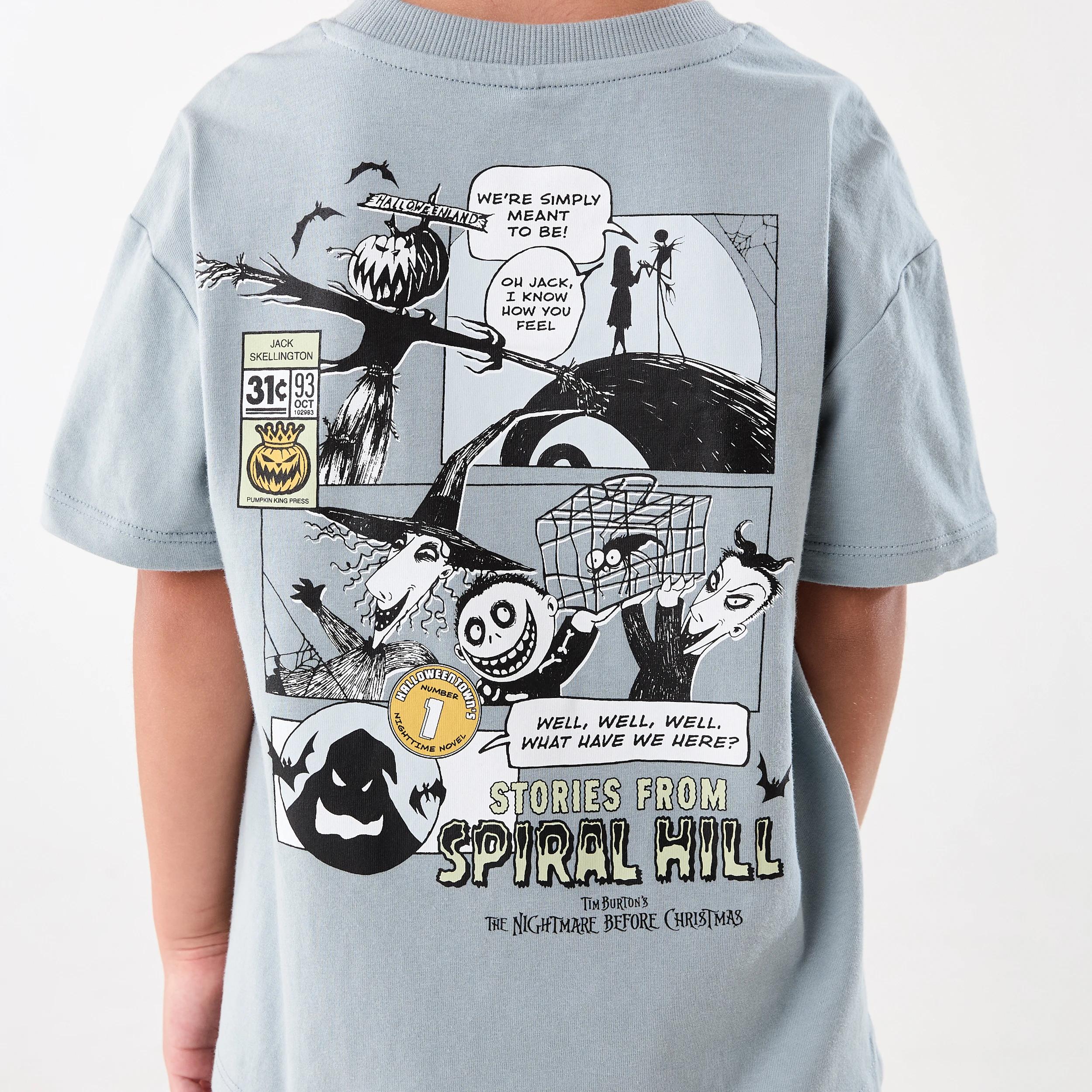 6 The Nightmare Before Christmas License Oversize T-shirt NIGHTMARE, 6 of 8