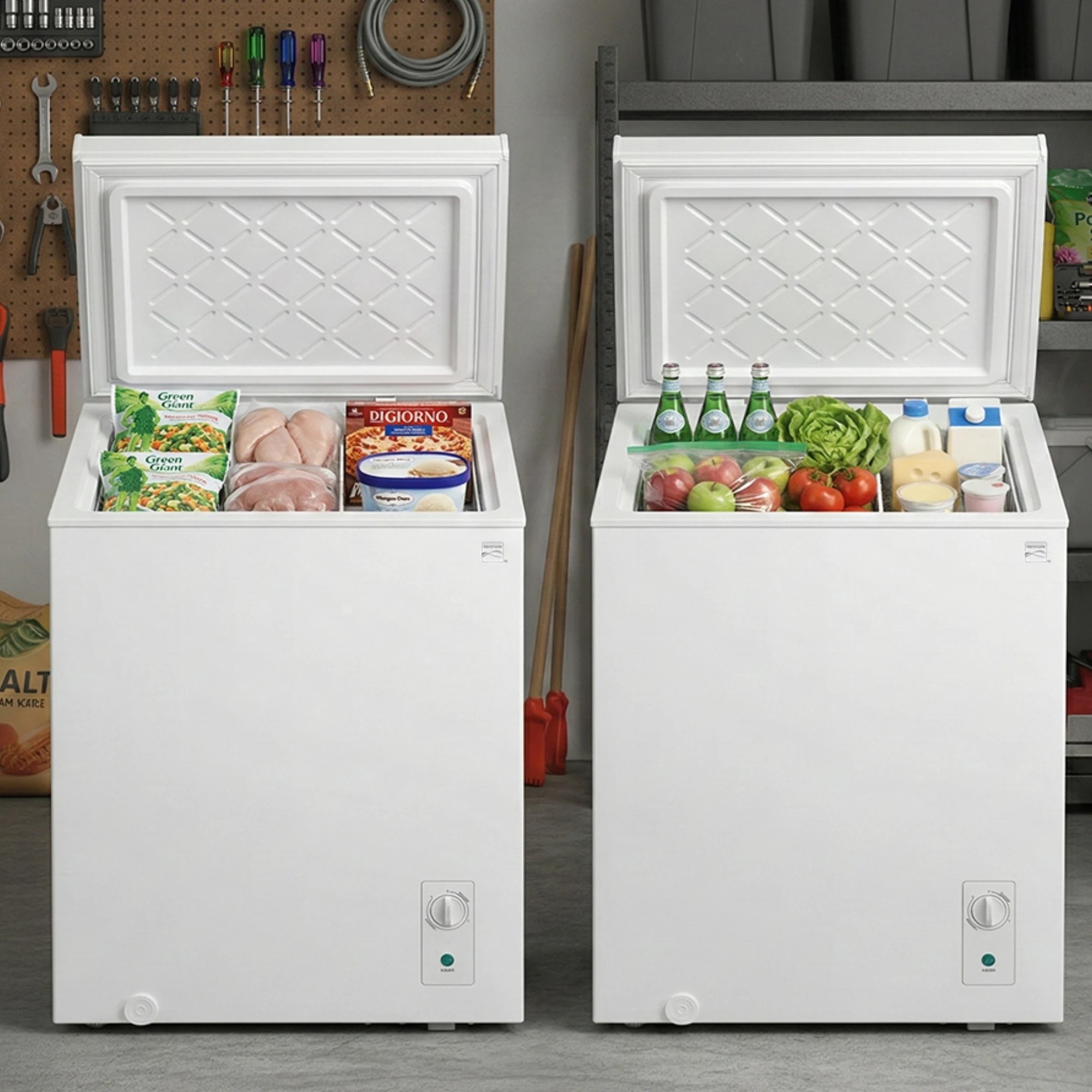 3 Kenmore Chest Freezer 143L 5 Star Fridge Mode - White, 3 of 7