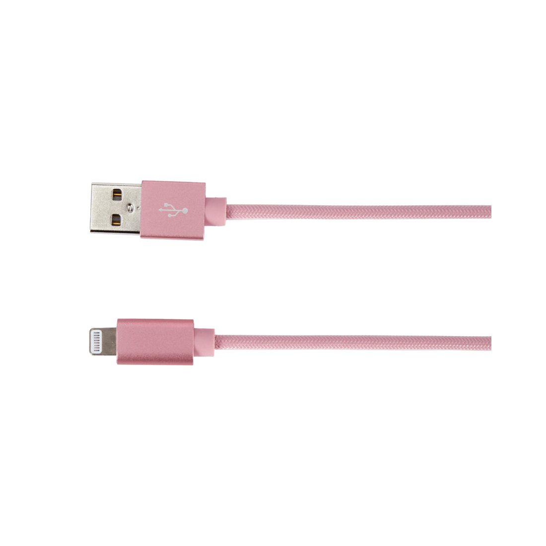 2 Lightning Cable - 2m Pink Rope, 2 of 4