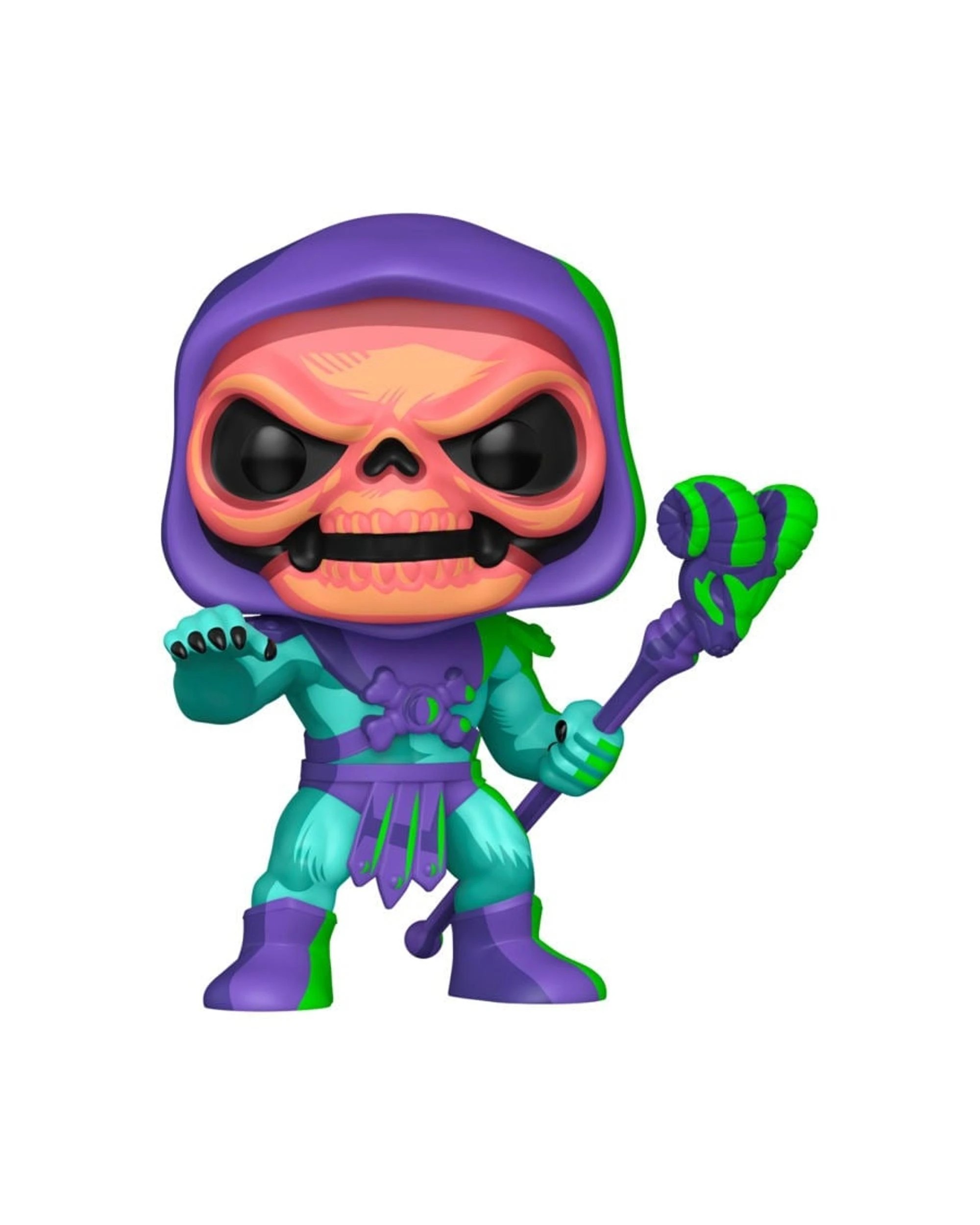 2 Masters of the Universe Skeletor - Retro Neon Deco -  Funko POP! Vinyl, 2 of 3