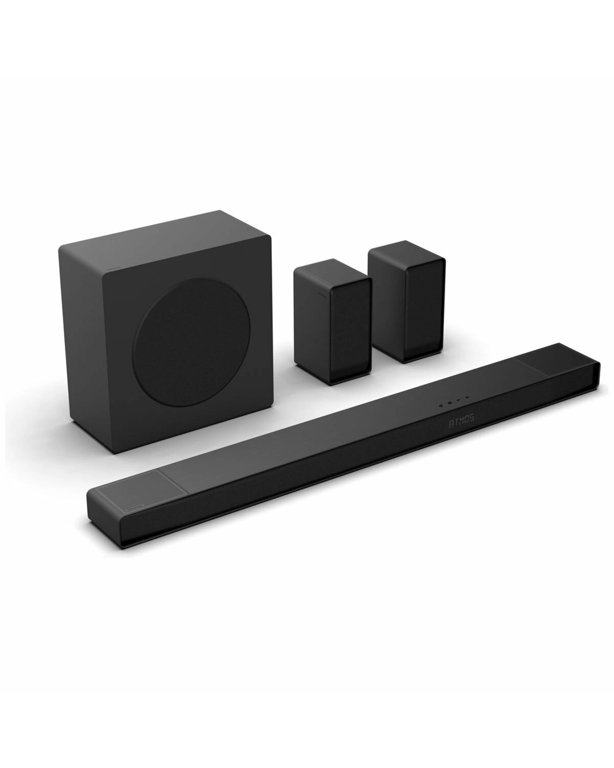 3 Hisense 5.1.4 Channel Dolby Atmos Soundbar with Wireless Subwoofer, 3 of 5