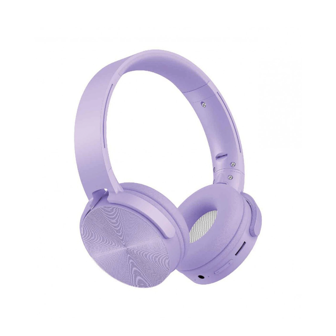 1 Laser Kids Bluetooth Wireless Headphones Adjustable Foldable On-ear Headset - Purple, 1 of 4
