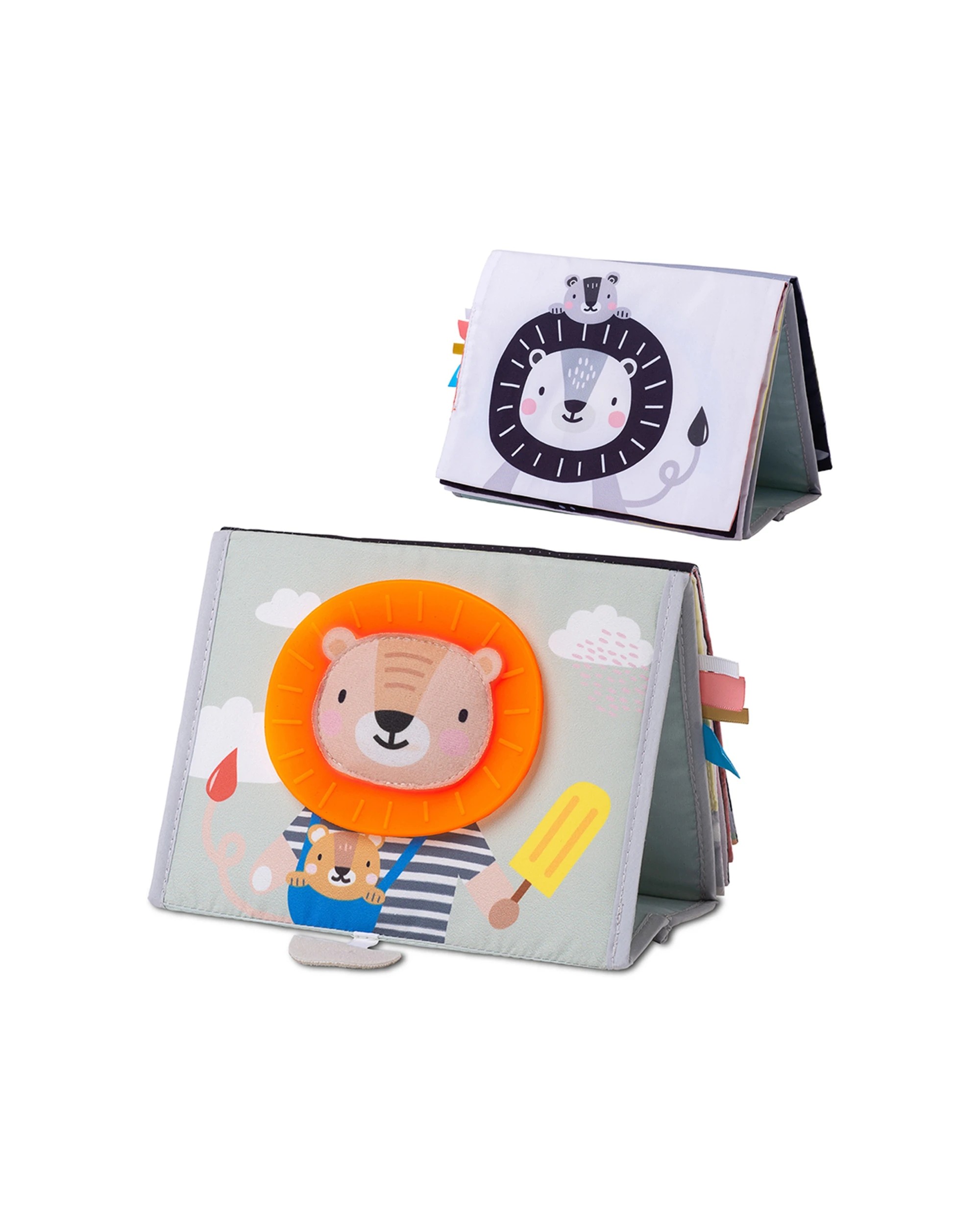 2 Taf Toys Savannah Tummy Time Book -colour Baby 0m+ Educational Toy Activity Book.
 - Multi, 2 of 3