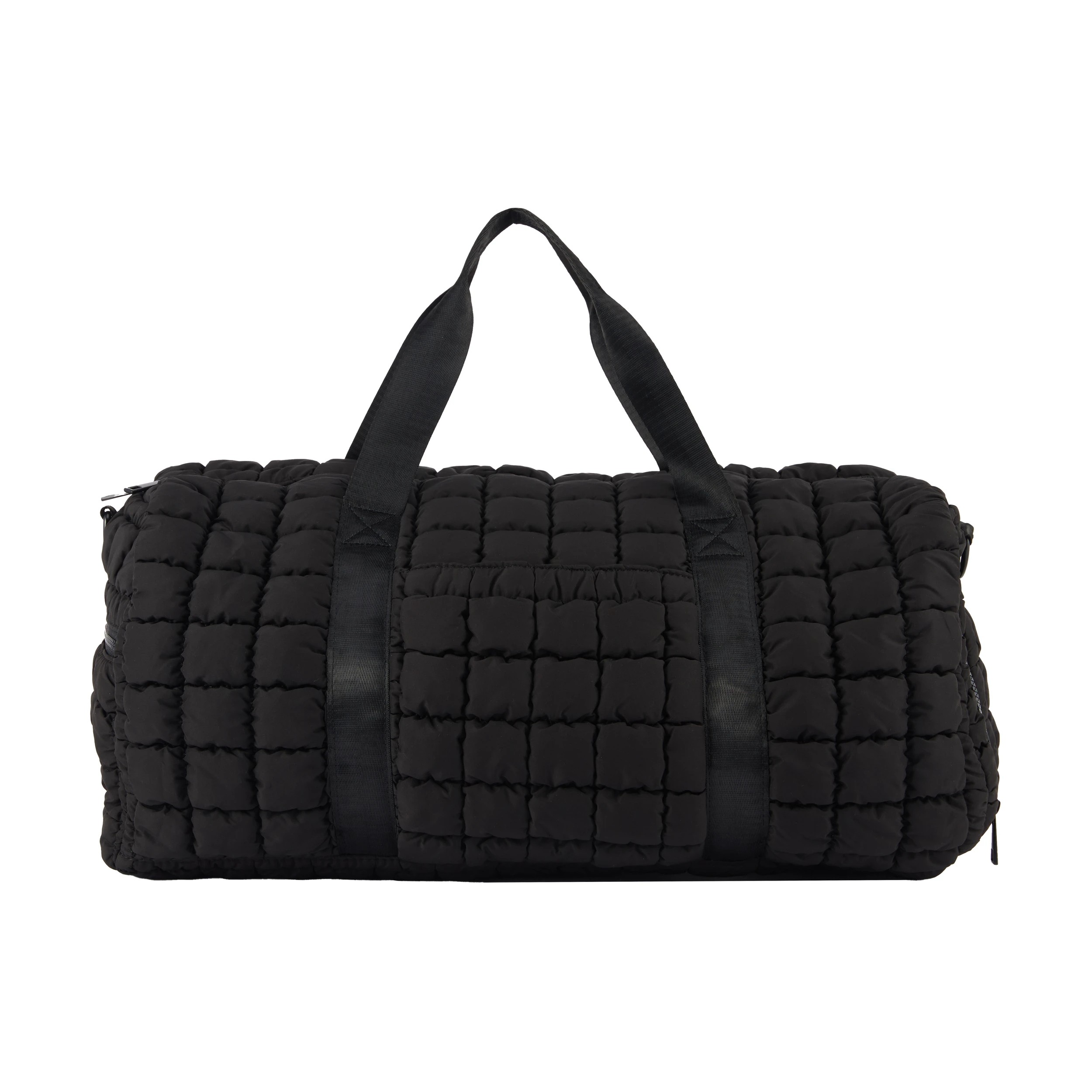 2 Quilted Duffle Bag - Black, 2 of 5