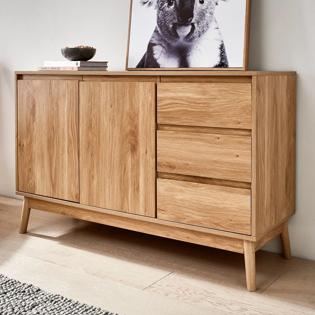 1 Thorne Buffet Unit with Adjustable Shelves, 1 of 9