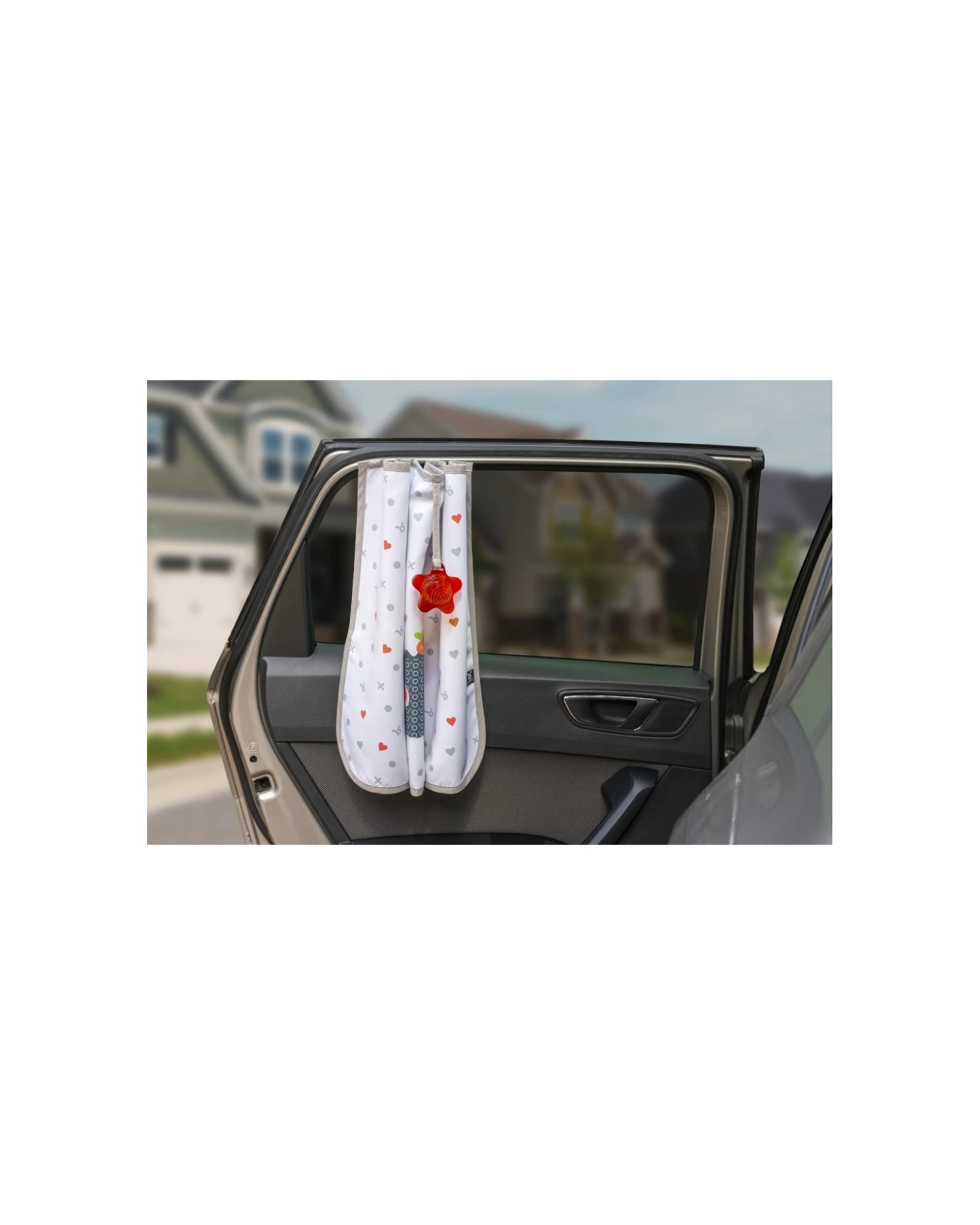 5 Benbat Magnetic Kids Car Sunshade Extra Large UV Protective Stars - Multi, 5 of 5