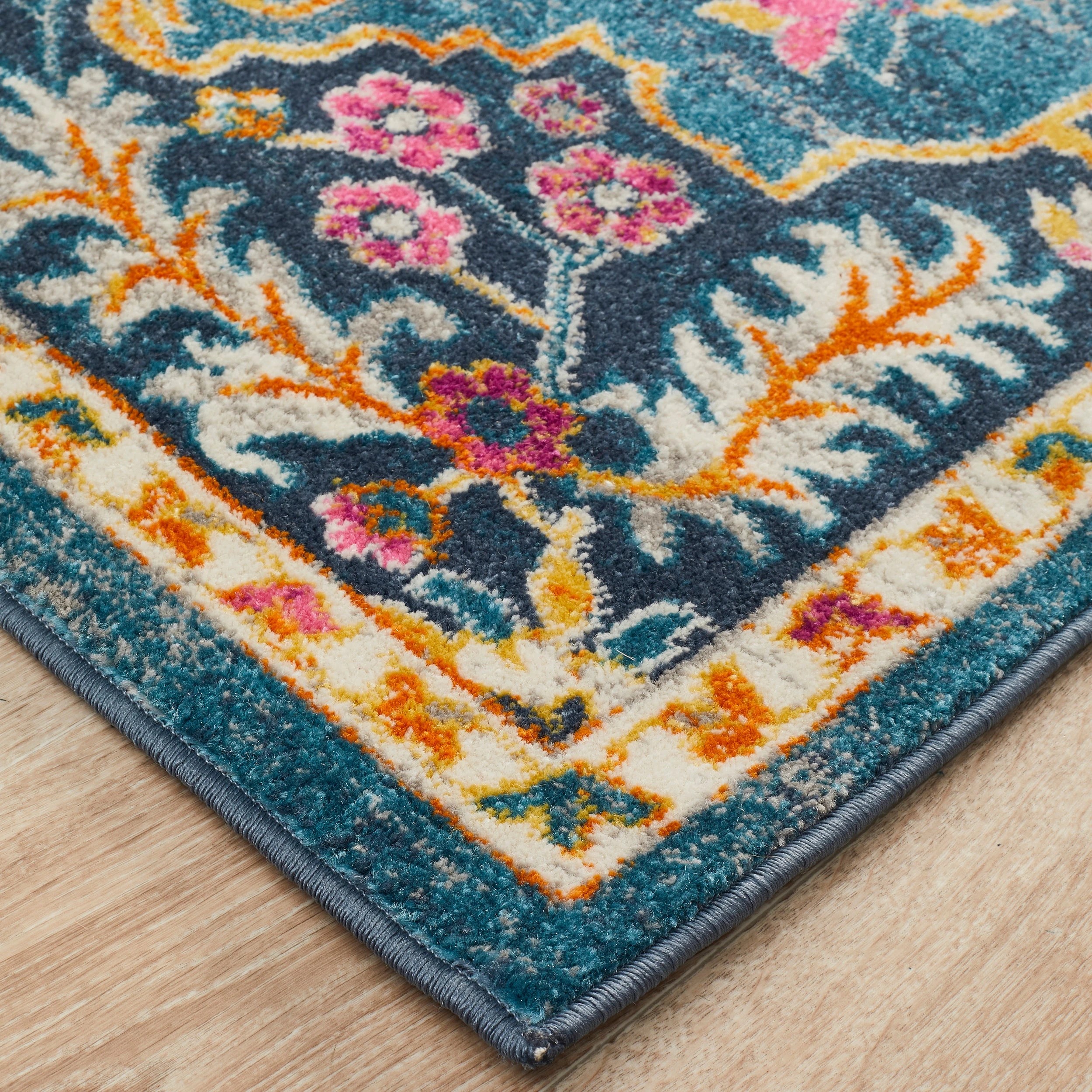 3 Common Ground Rugs Atlas 209 400x300cm - Blue, 3 of 7