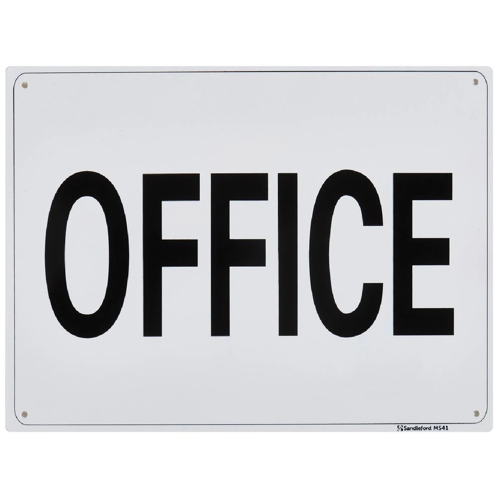 1 Sandleford Office Sign 300 x 225mm, 1 of 1
