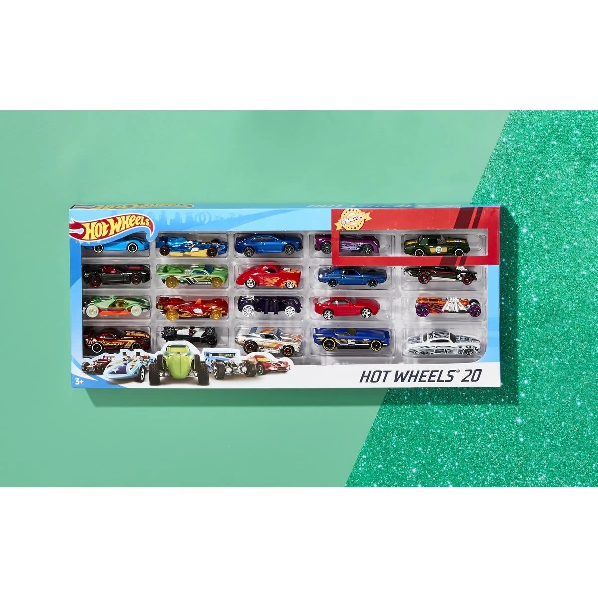 4 20 Pack Hot Wheels Essentials Basic Cars Set, 4 of 5