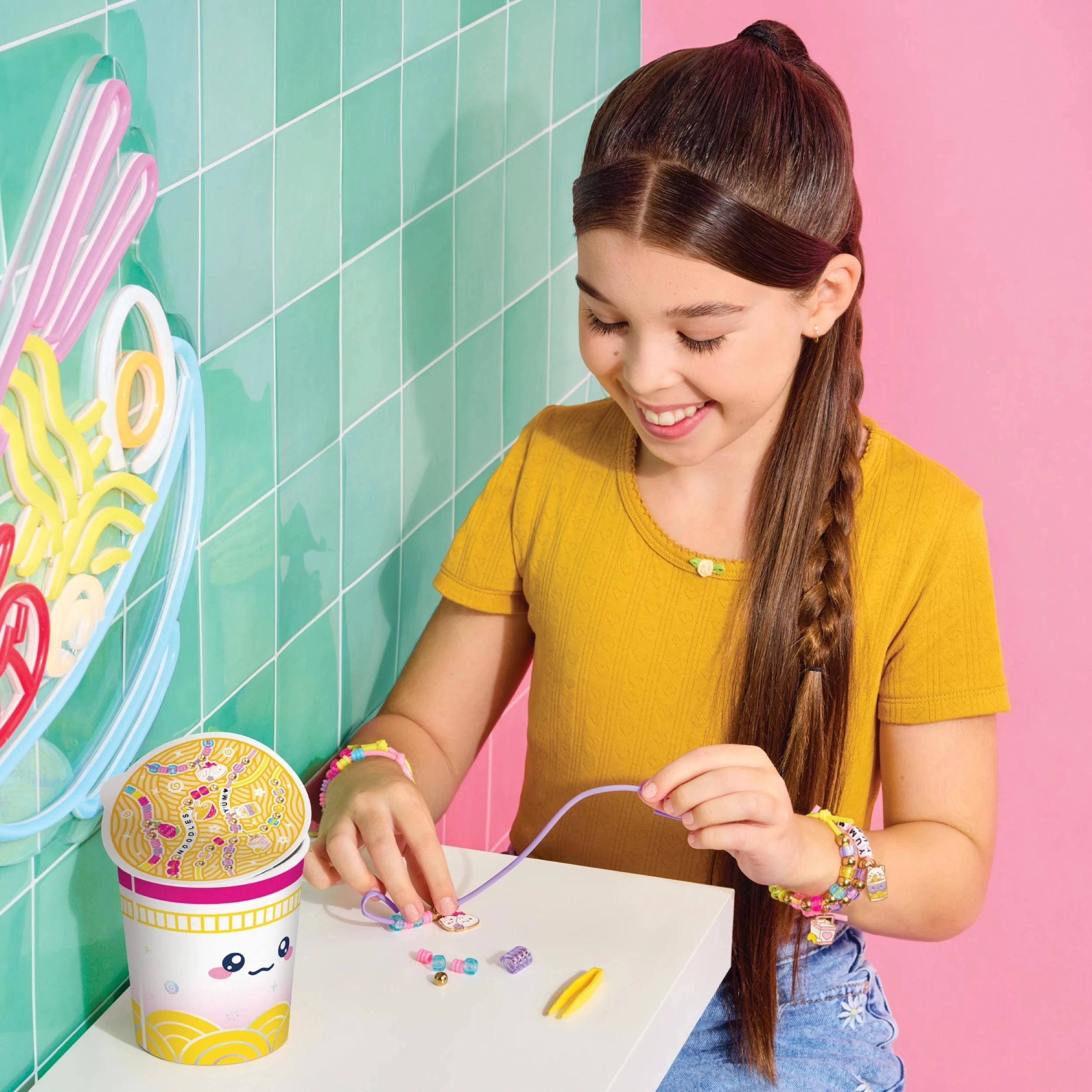 7 Make It Real Knot Noodles Bracelet Kit - Multi, 7 of 7