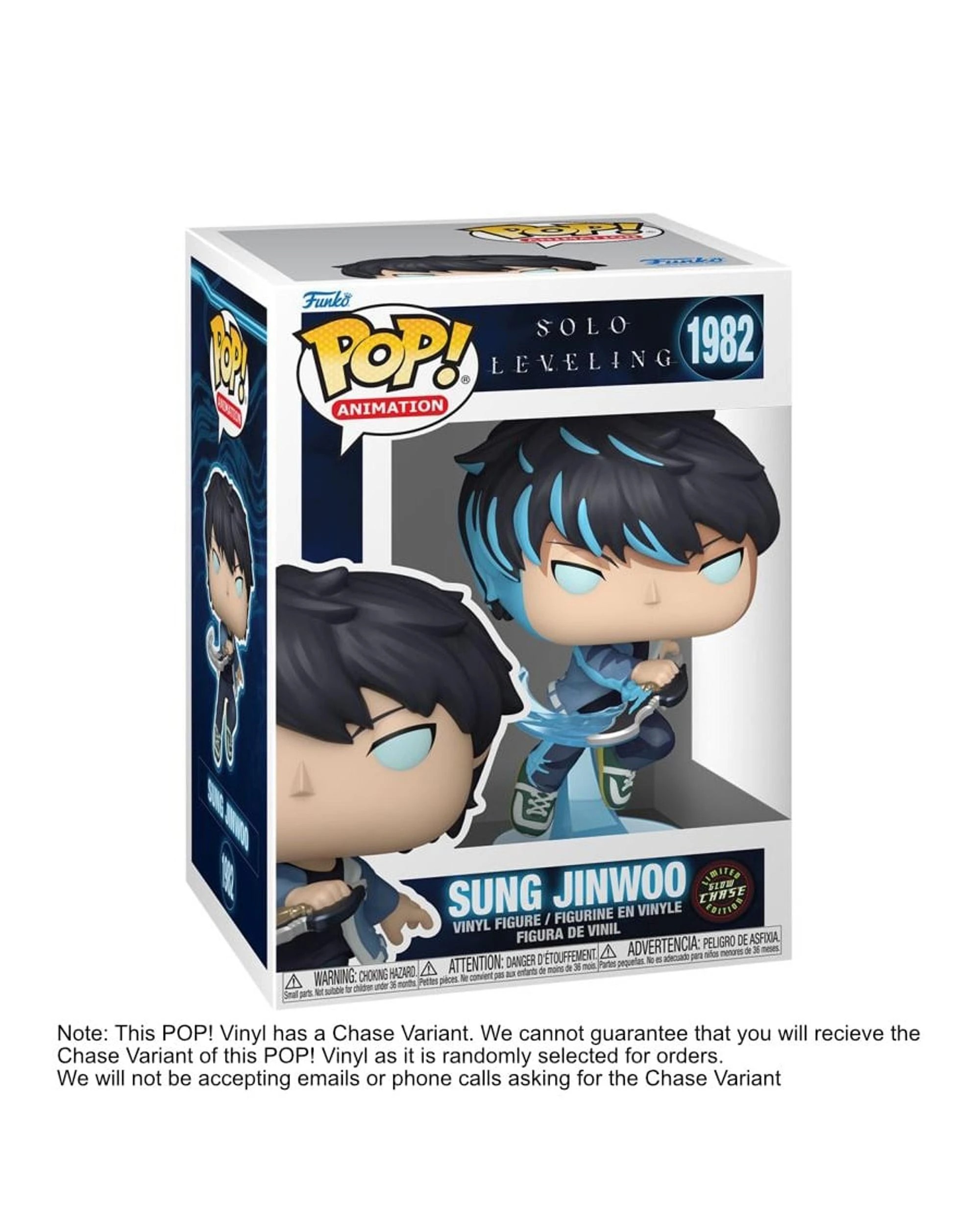 3 Solo Leveling Sung Jinwoo Funko POP! Vinyl, 3 of 4