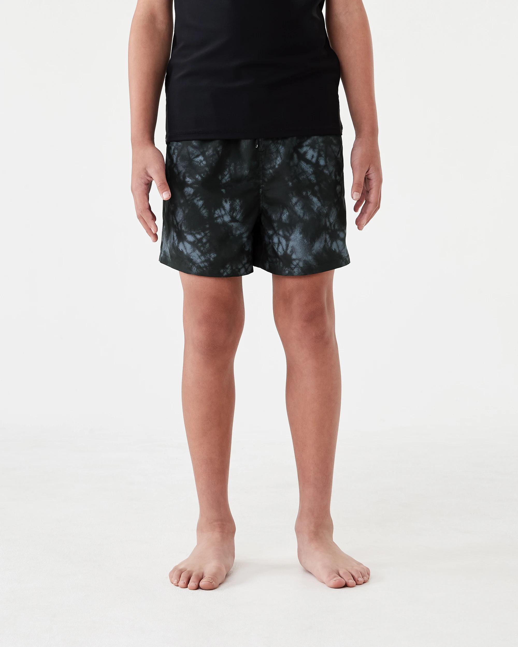1 Print Swim Shorts GEO WAVE OMBRE DARK MAGNET, 1 of 5