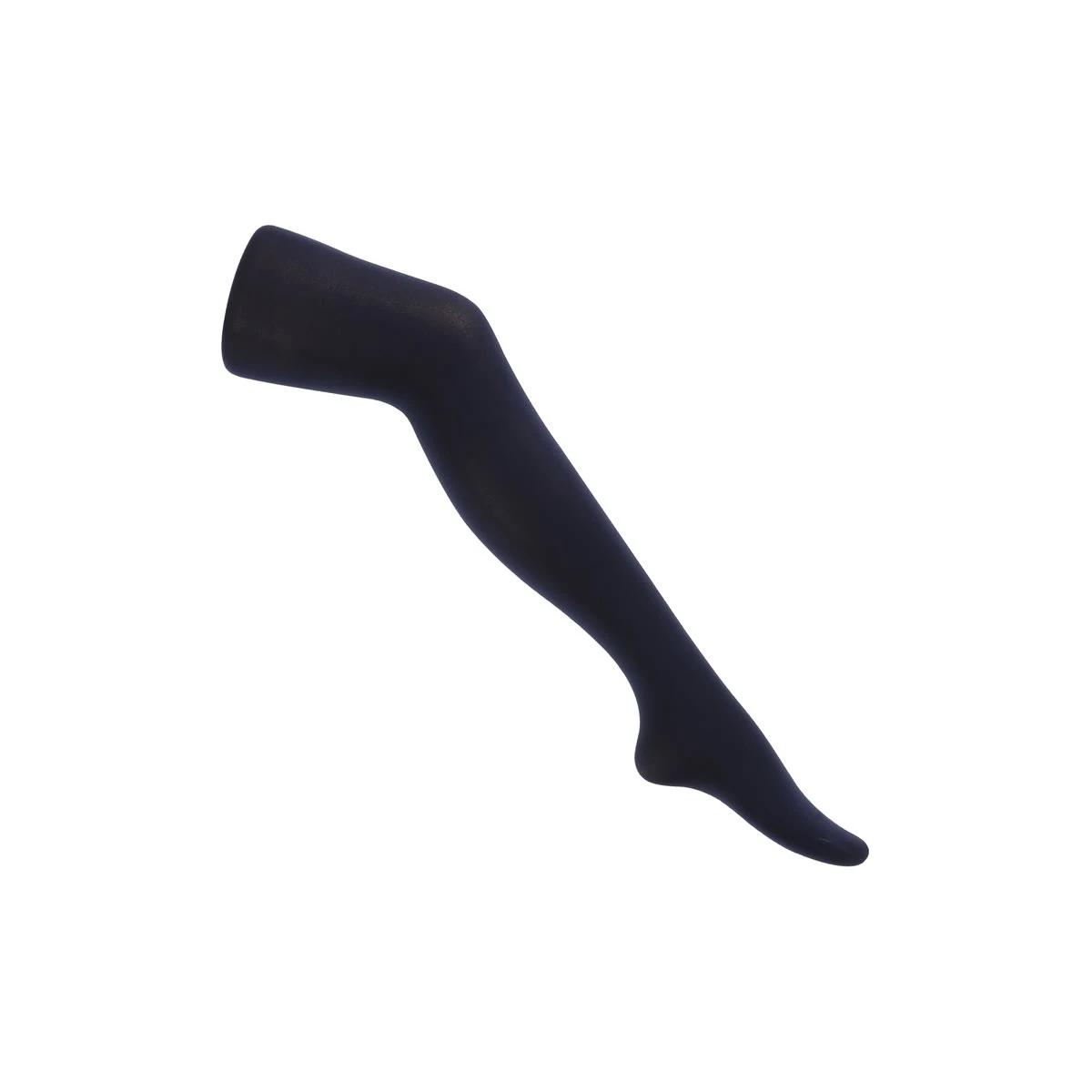 3 Opaque Cotton Blend Tights DEEP NAVY, 3 of 3