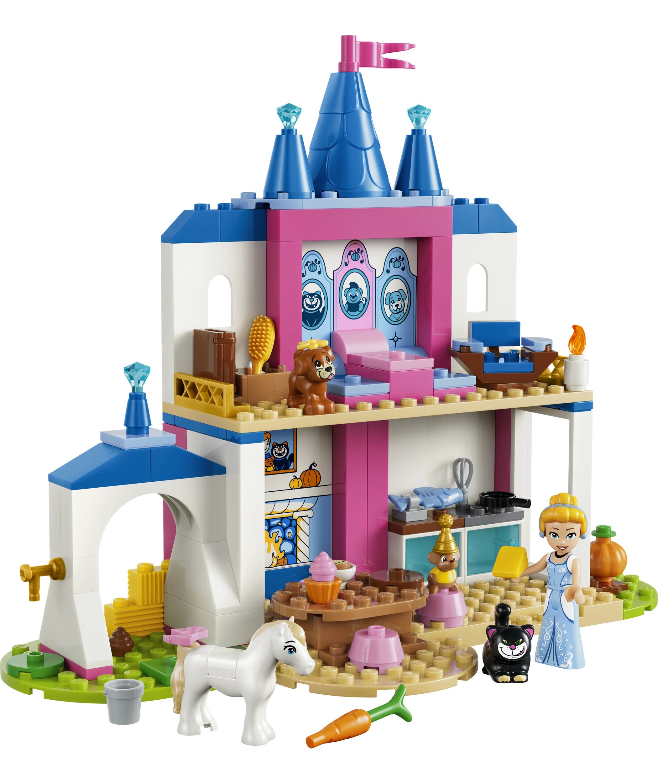 2 LEGO Disney Princess Cinderella Animal Friends Castle 43283, 2 of 9