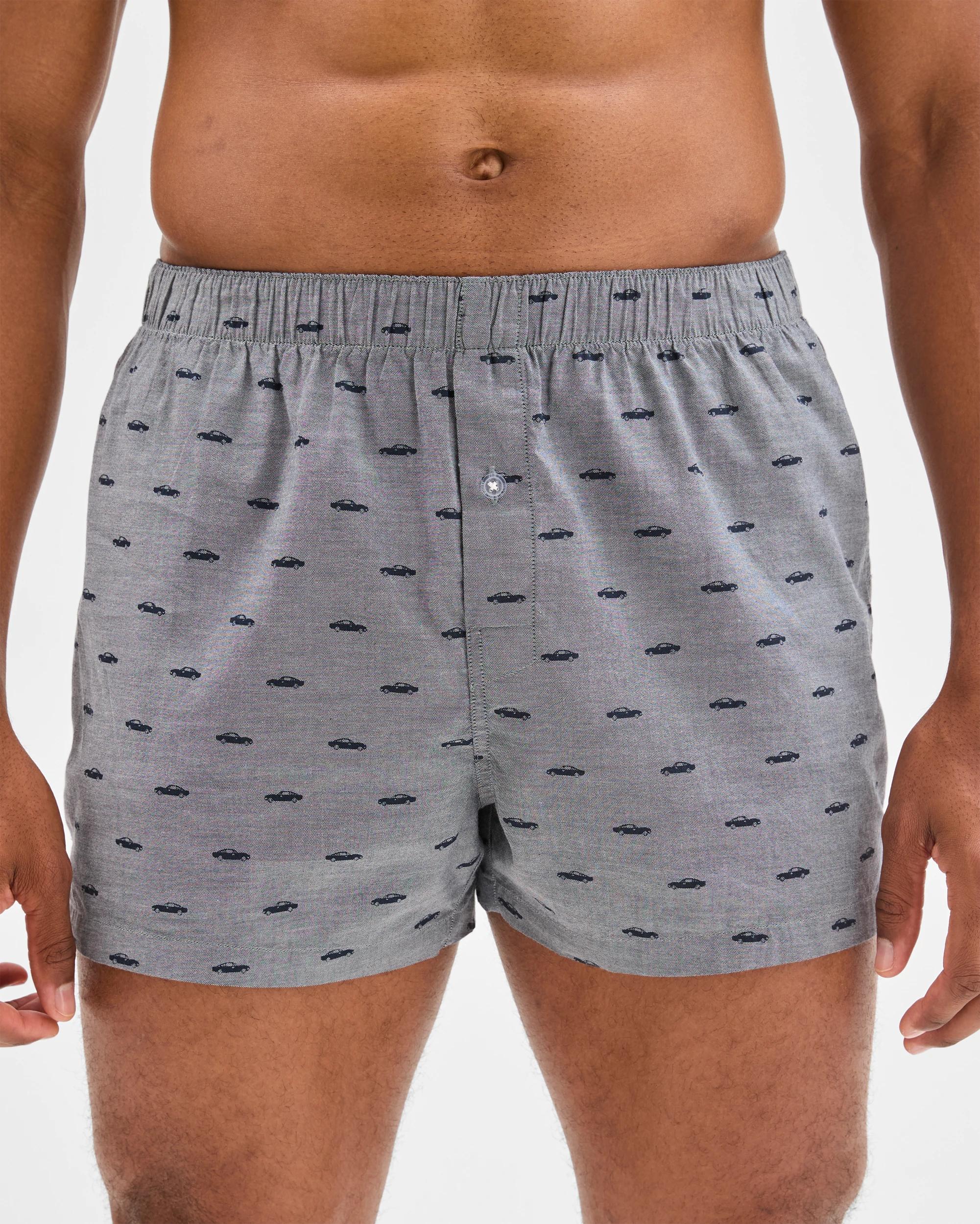 4 Maxx 3 Pack Woven Boxer Shorts CAR, 4 of 4