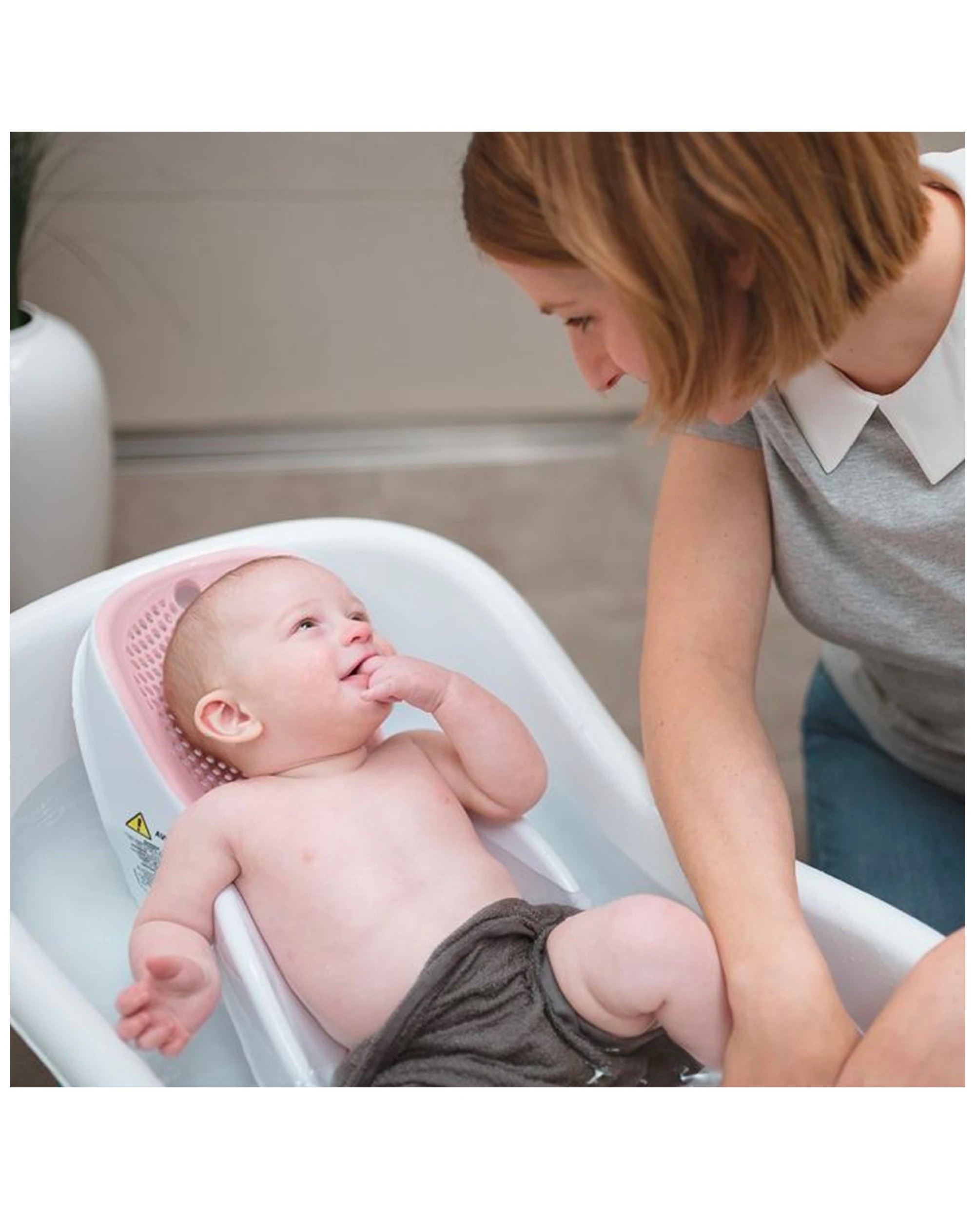 7 Angelcare Baby Bath Support Seat Ergonomic Safety Fit 0-6 Months 9kg Max. - Blue, 7 of 7