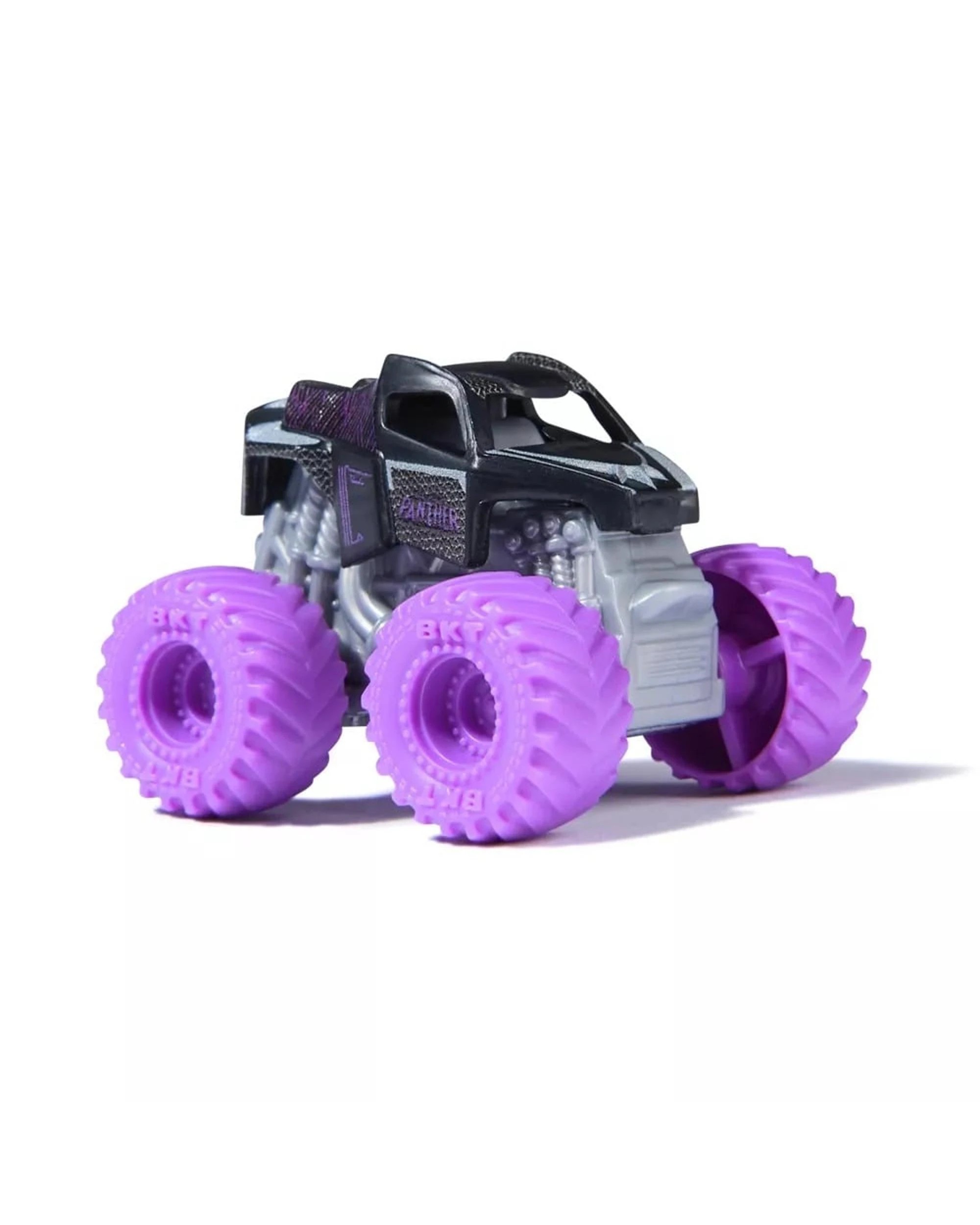 5 Monster Jam Mini's Marvel 3 Pack Bundle - Black Panther/Captain America/Iron Man, 5 of 9