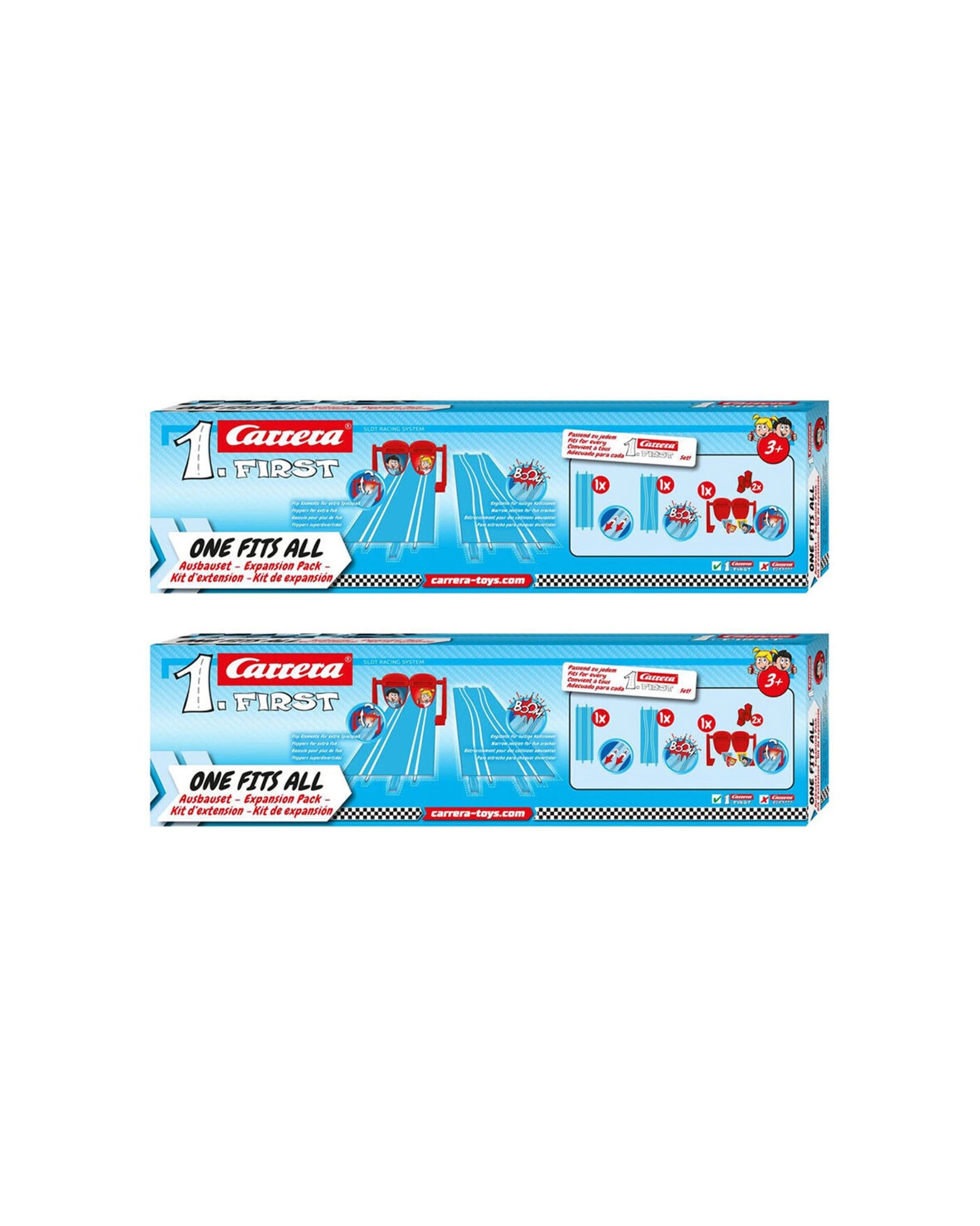 1 Carrera First Track Slot Car Collision Flip Extension Set 2PK Expansion - Multi, 1 of 5