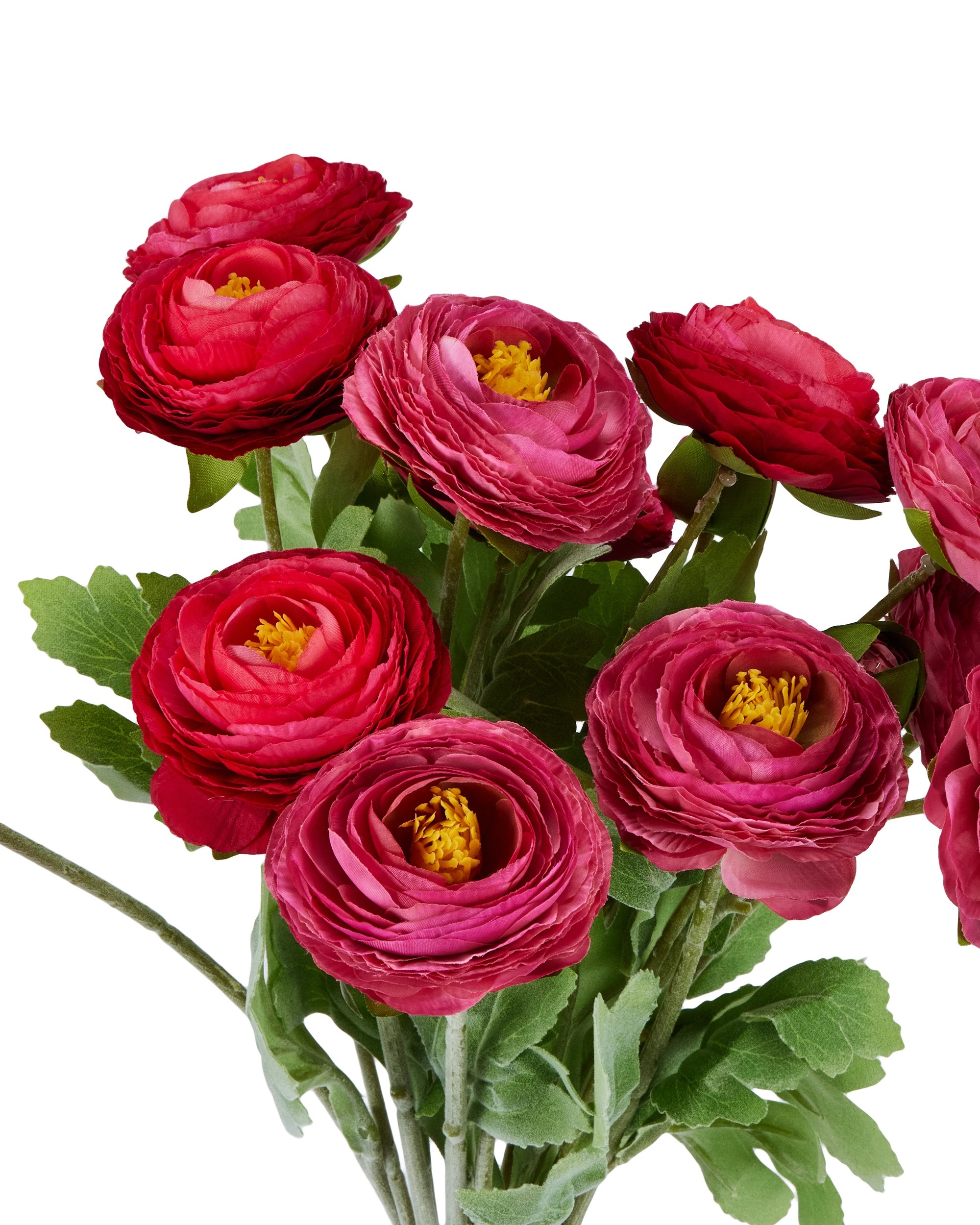 3 Artificial Ranunculus Flower Bunch, 3 of 4