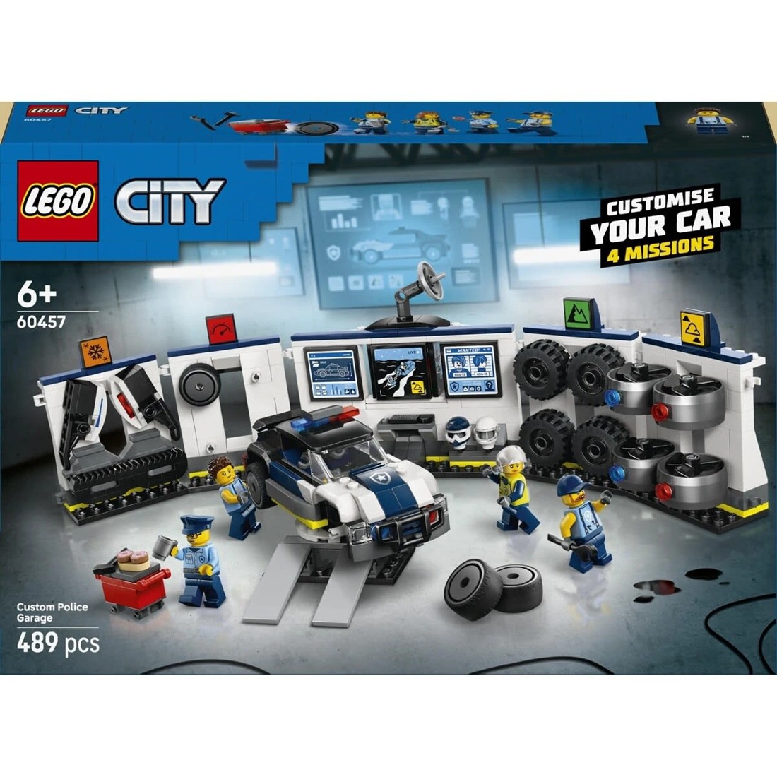 1 LEGO City Custom Police Car Garage 60457, 1 of 10
