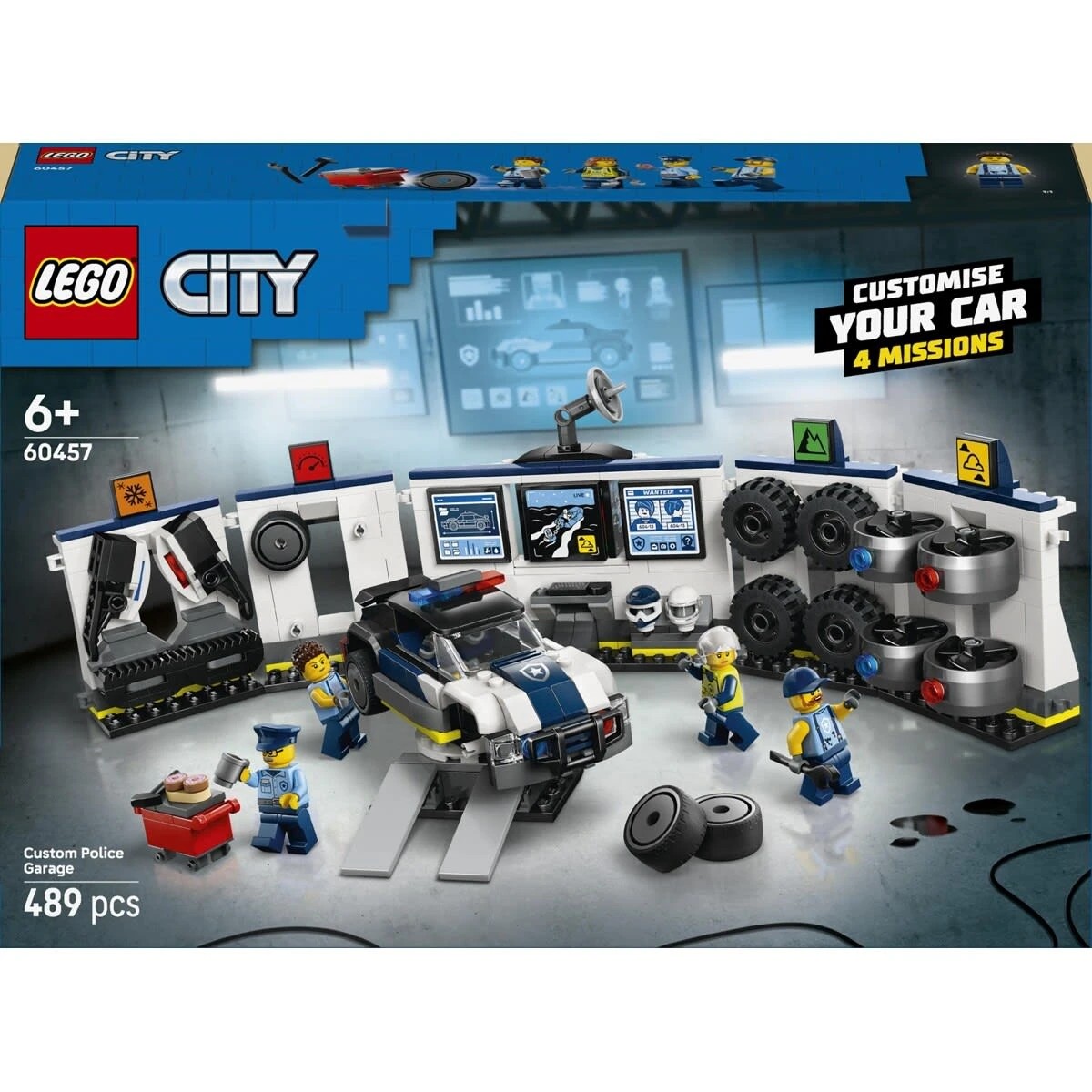 1 LEGO City Custom Police Car Garage 60457, 1 of 10